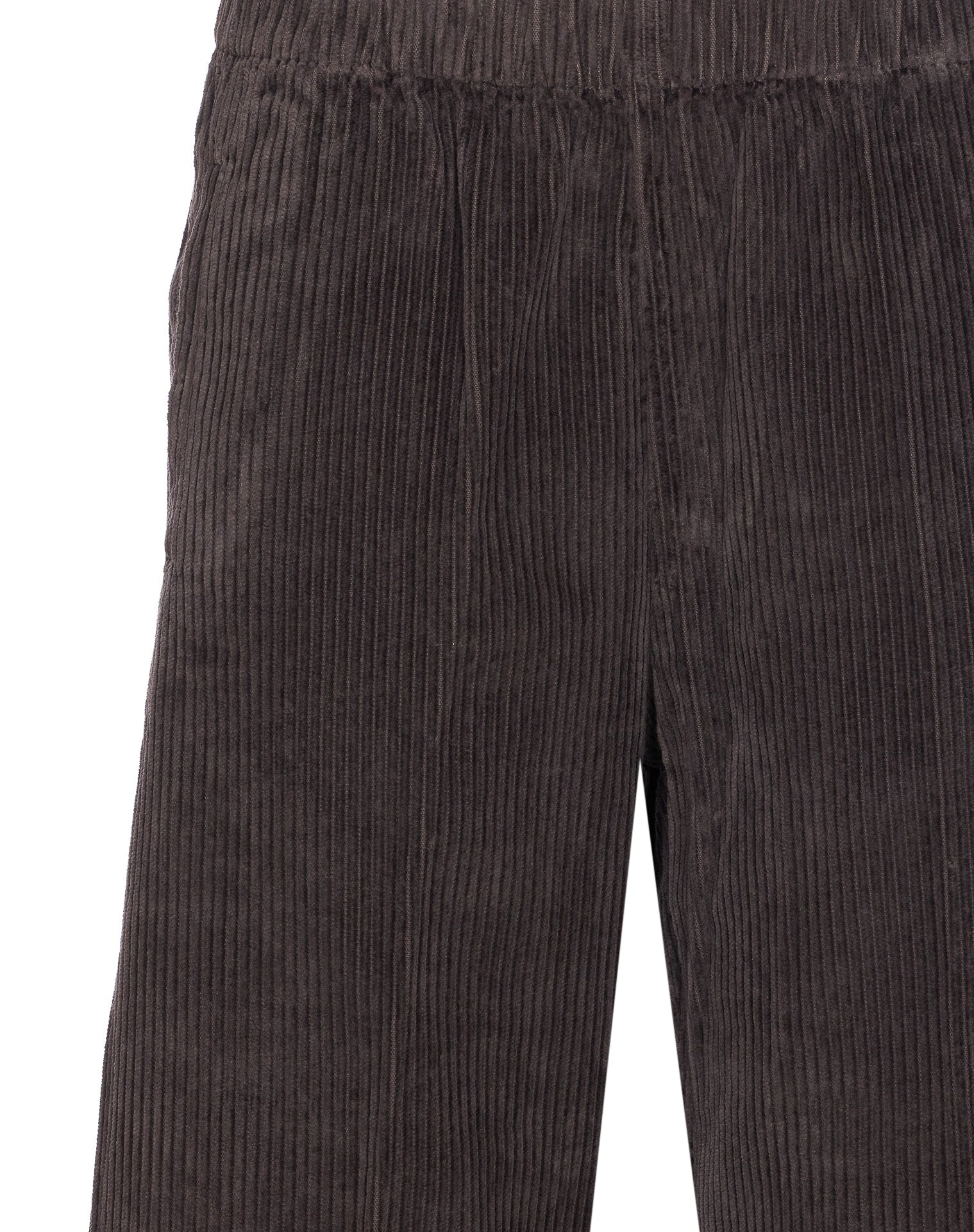 True Avenue Trousers Grey Cotton