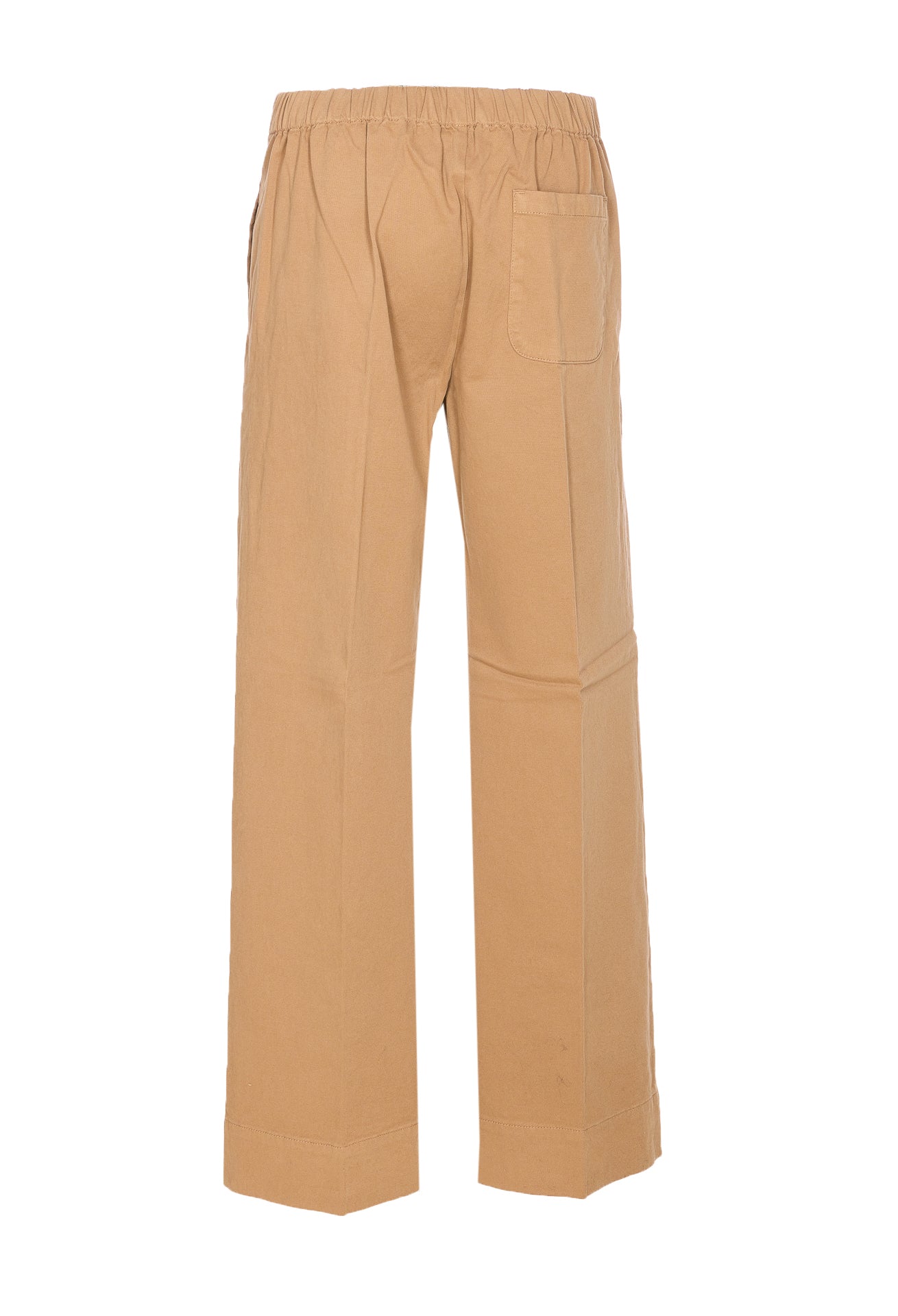 TRUE AVENUE Trousers Beige Cotton