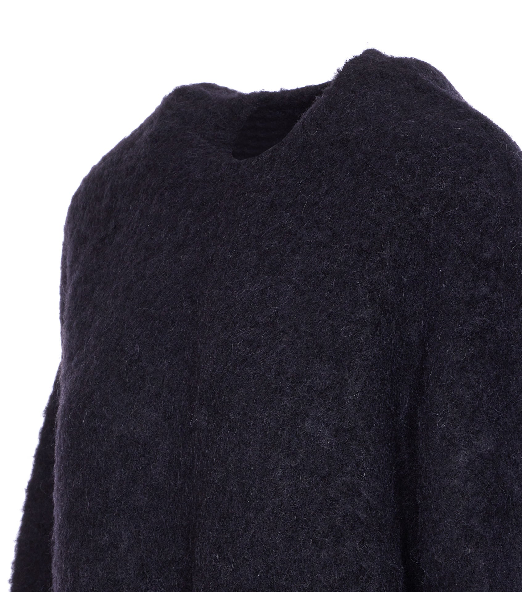 Uma Wang Sweaters Blue Alpaca