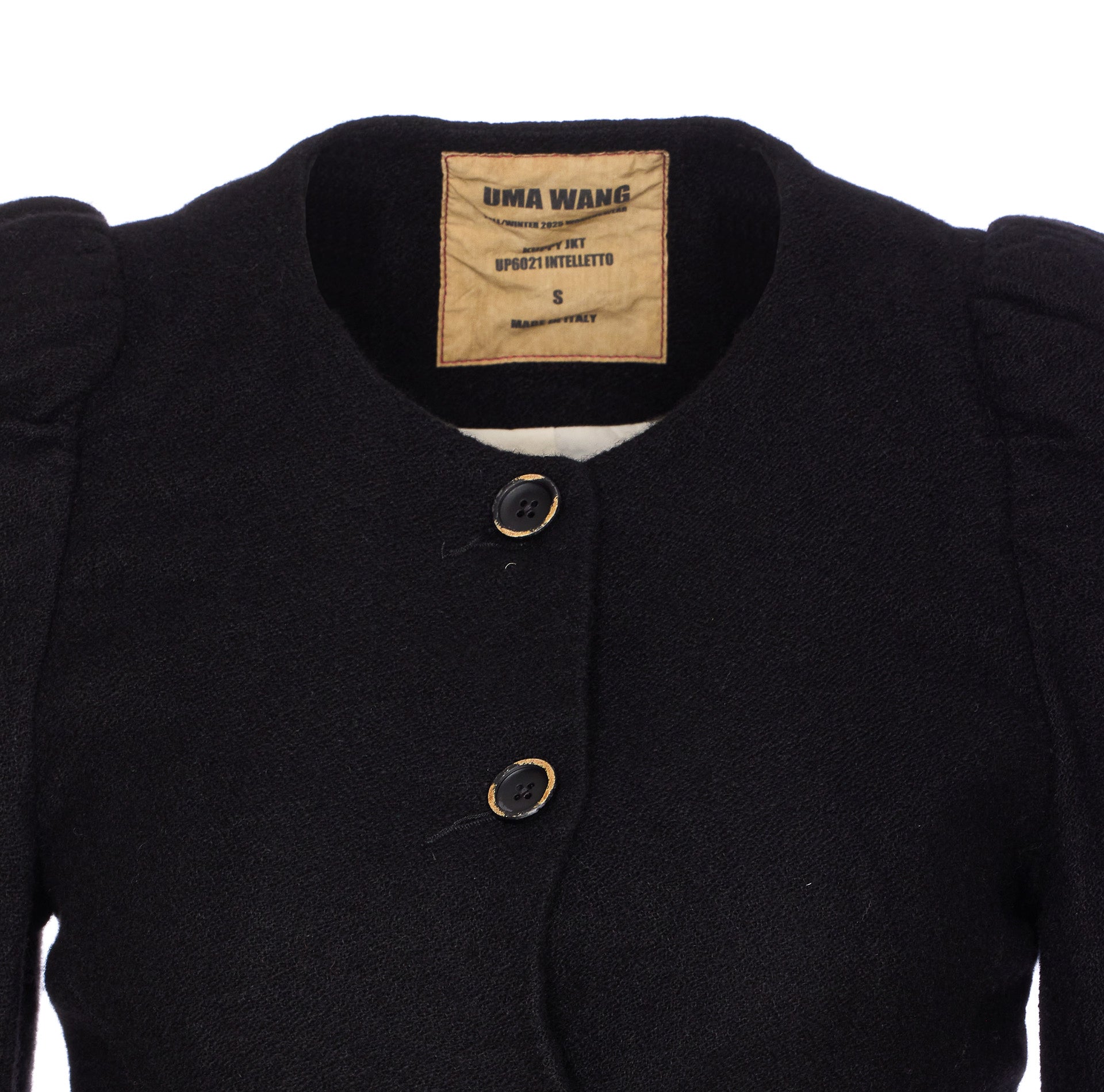Uma Wang Jackets Black Wool