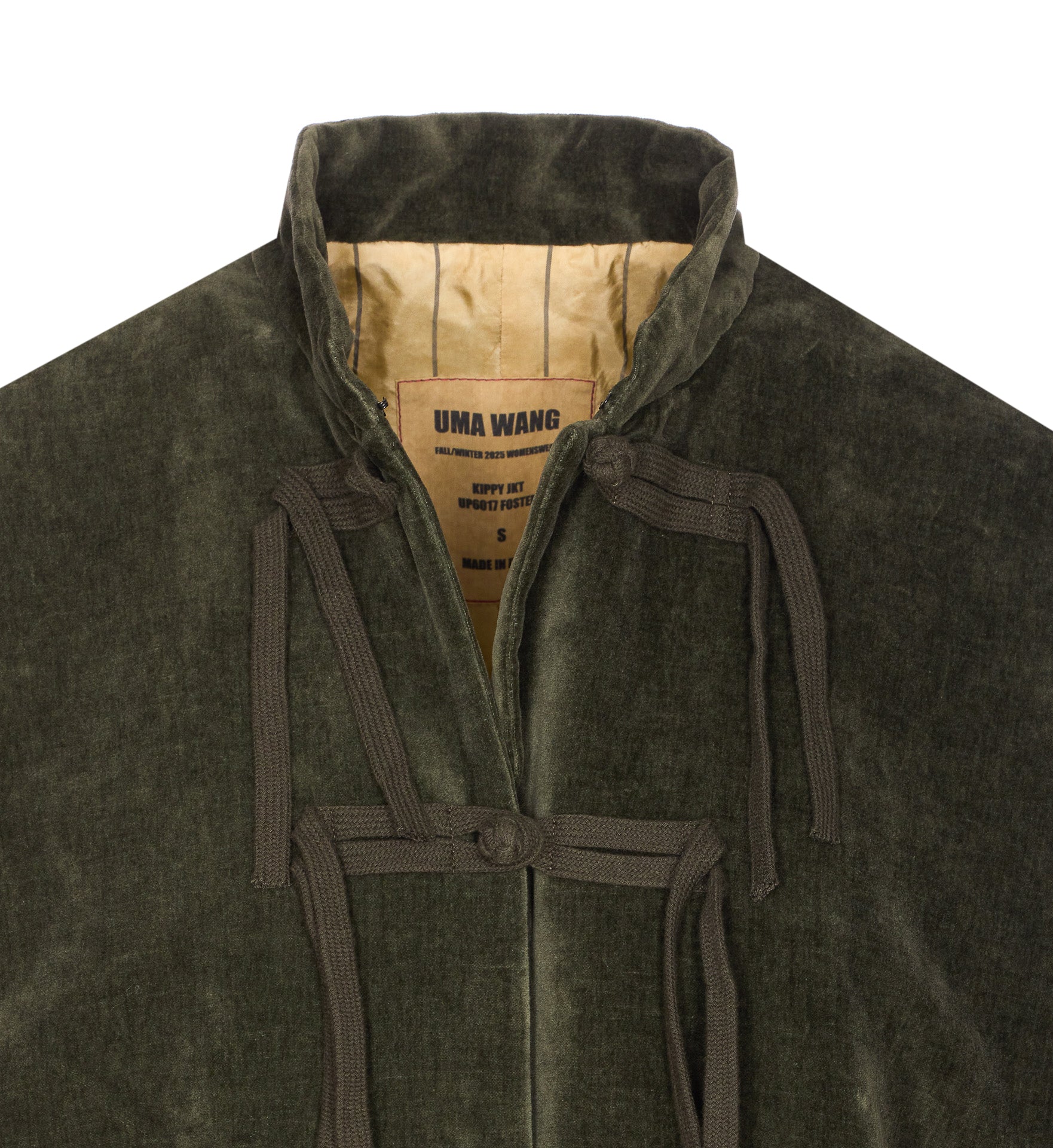 Uma Wang Jackets Green Cotton