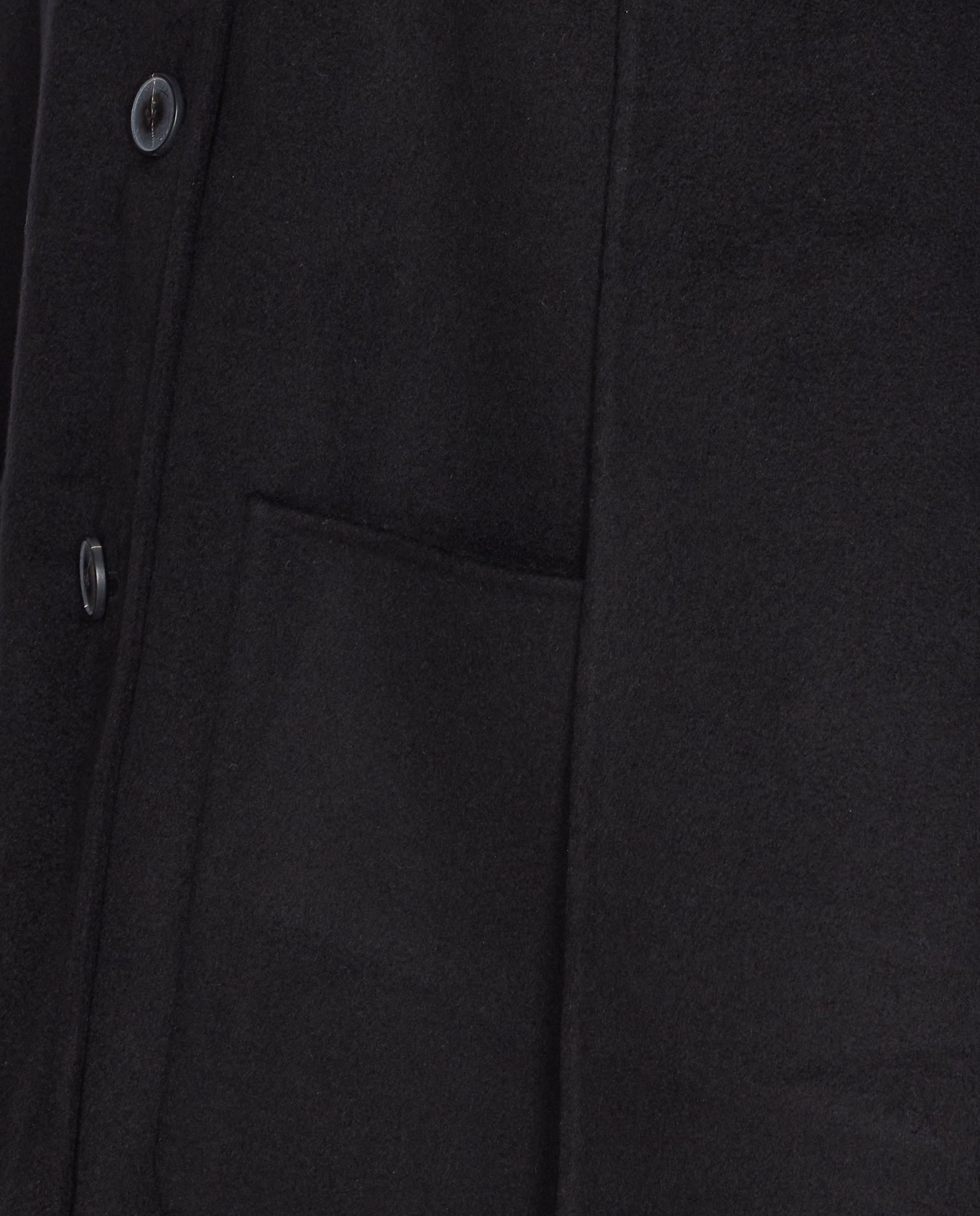 The Dynamis Studio Coats Black Wool
