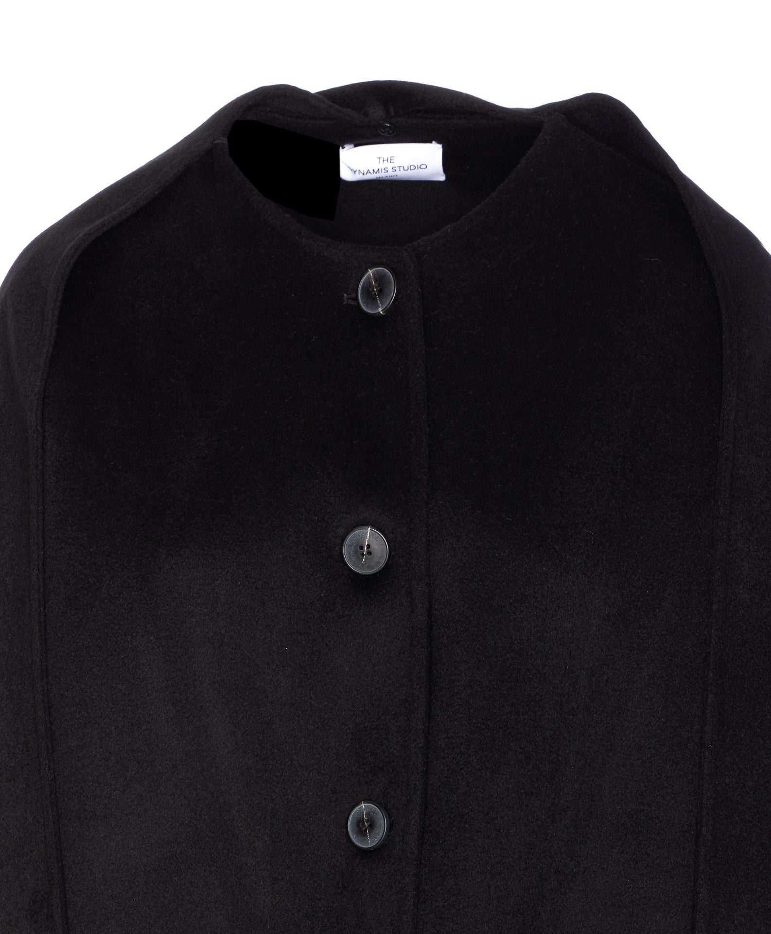 The Dynamis Studio Coats Black Wool