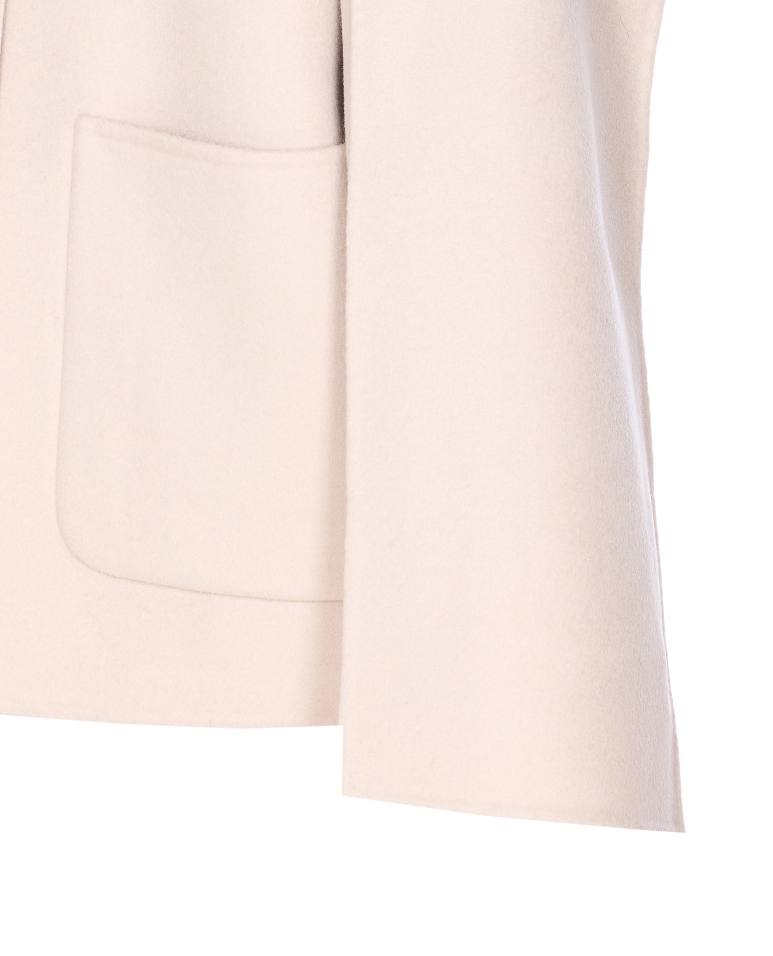 The Dynamis Studio Coats White Wool