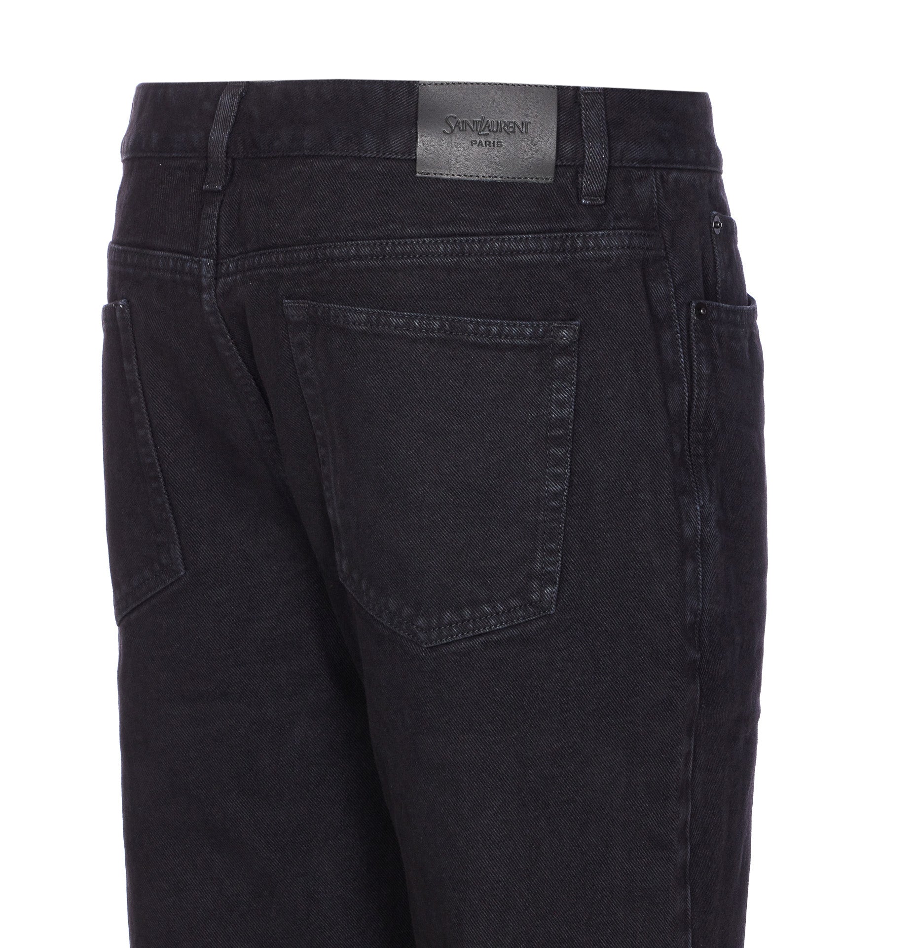 Saint Laurent Jeans Black Cotton