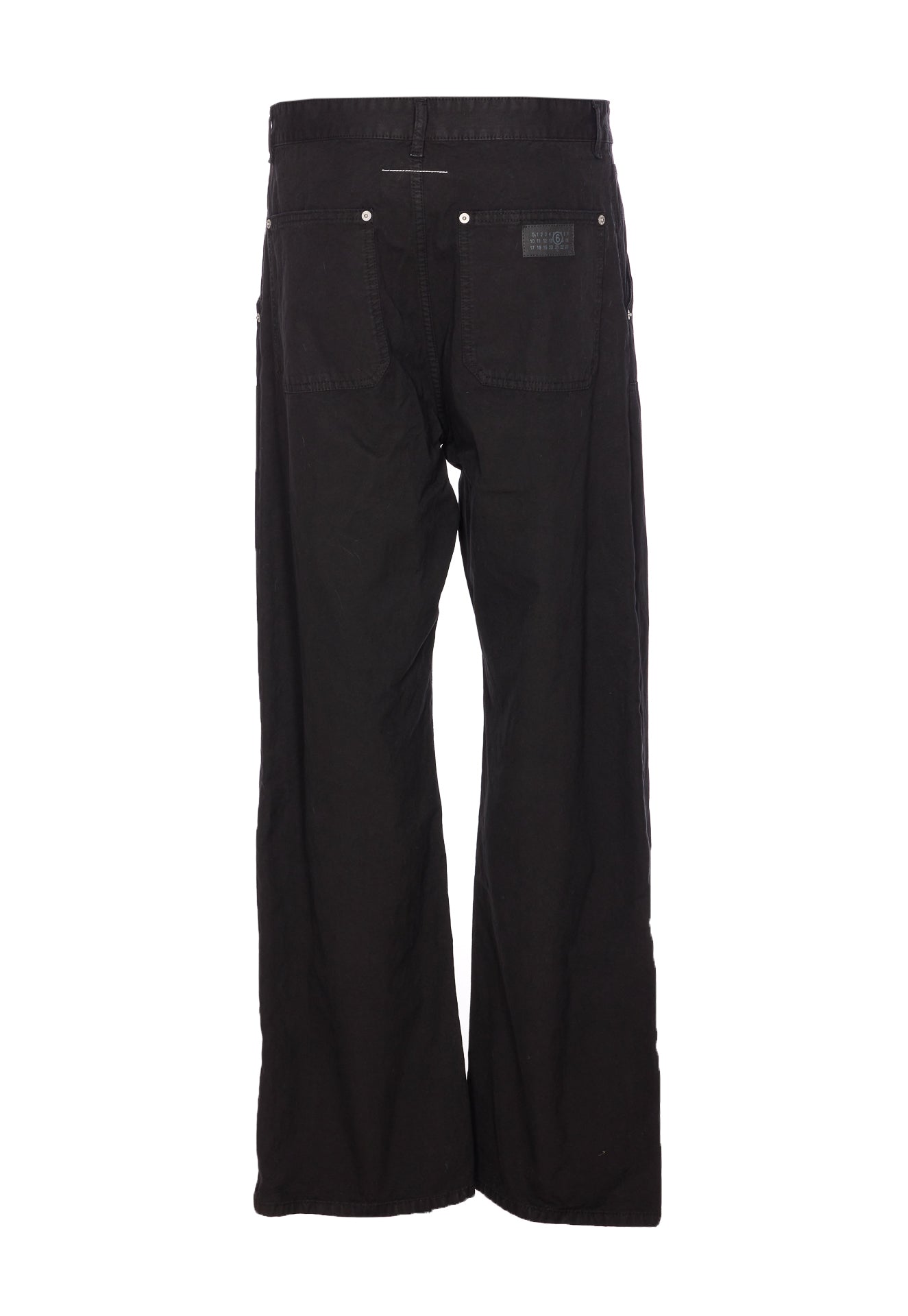 Mm6 Maison Margiela Jeans Black Cotton