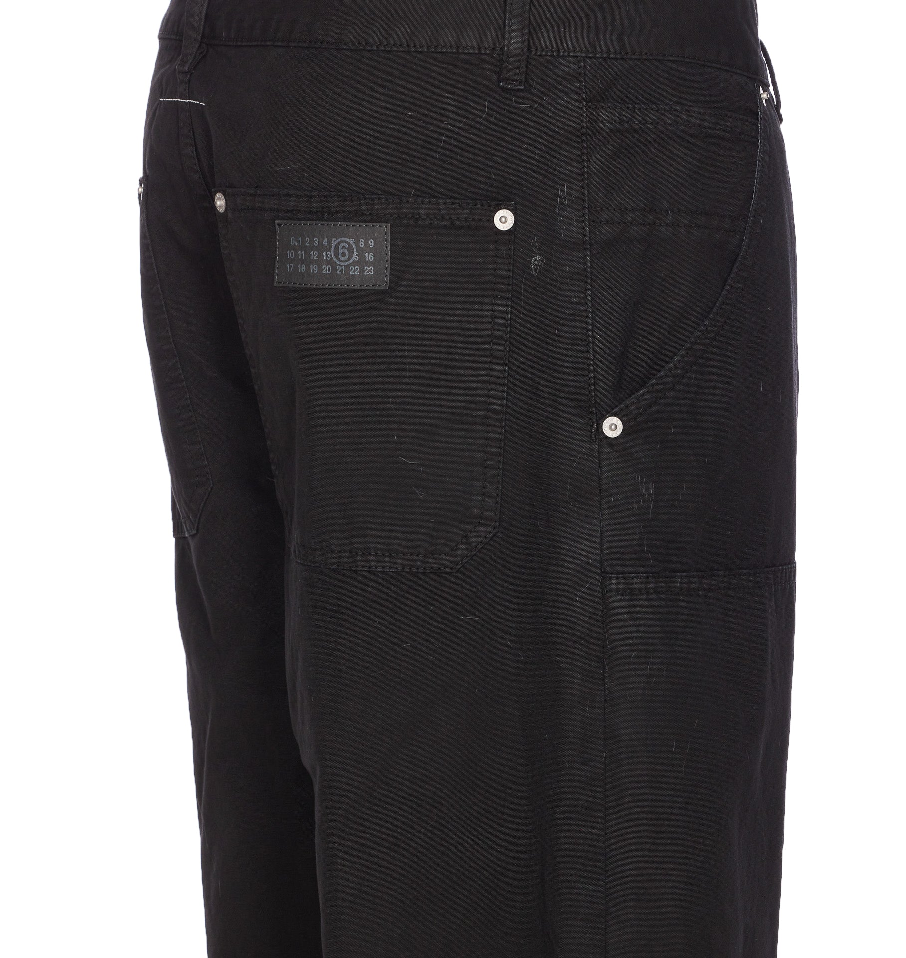 Mm6 Maison Margiela Jeans Black Cotton