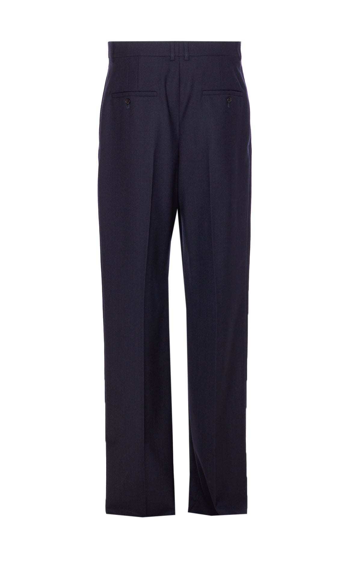 Saint Laurent Trousers Blue Wool