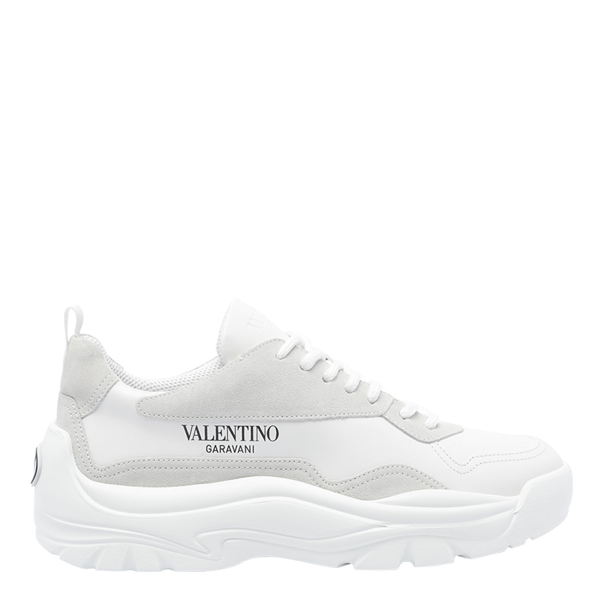 Valentino Garavani Sneakers White Calf Leather/rubber Sole