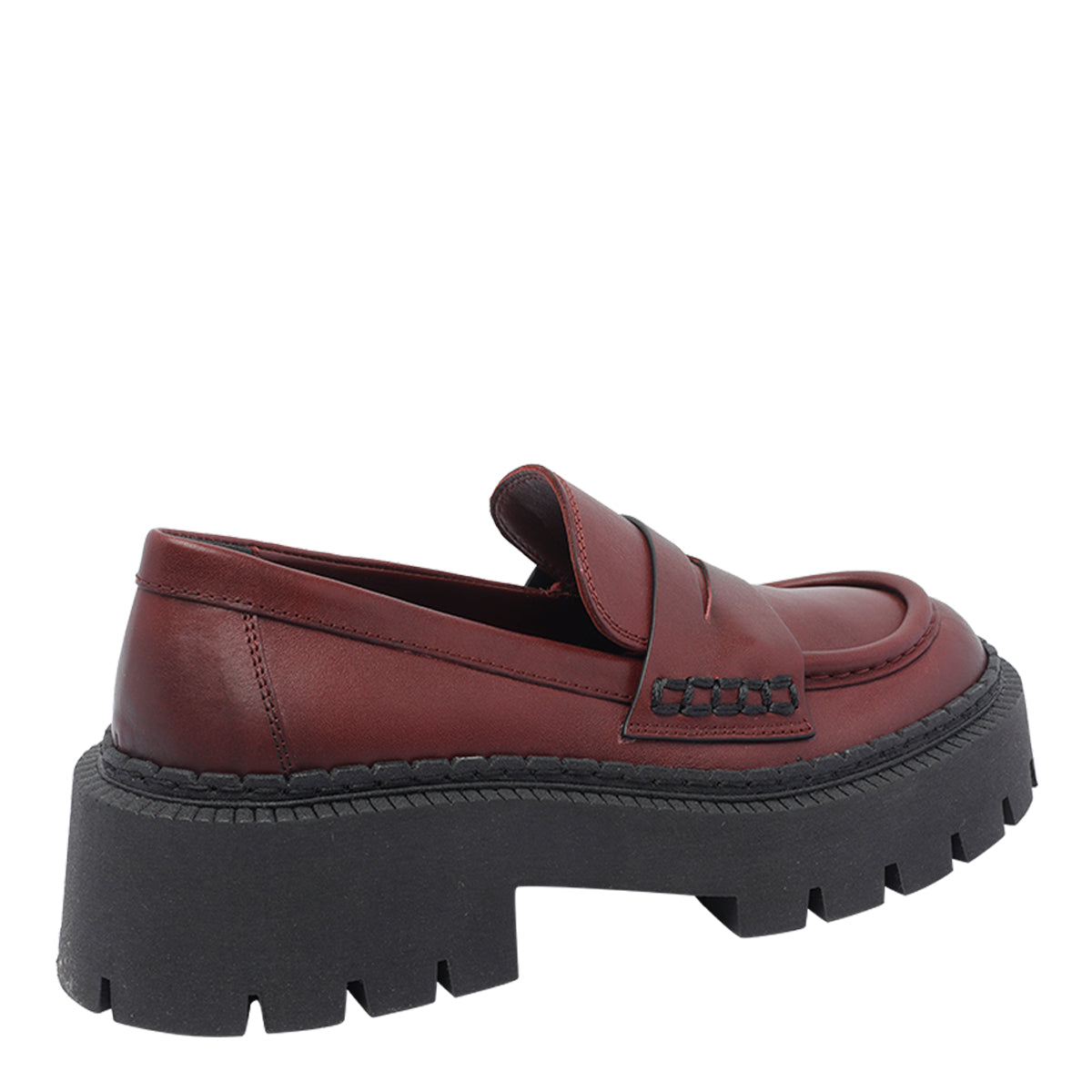 Vic Matie Flat Shoes Red Calf Leather/rubber Sole
