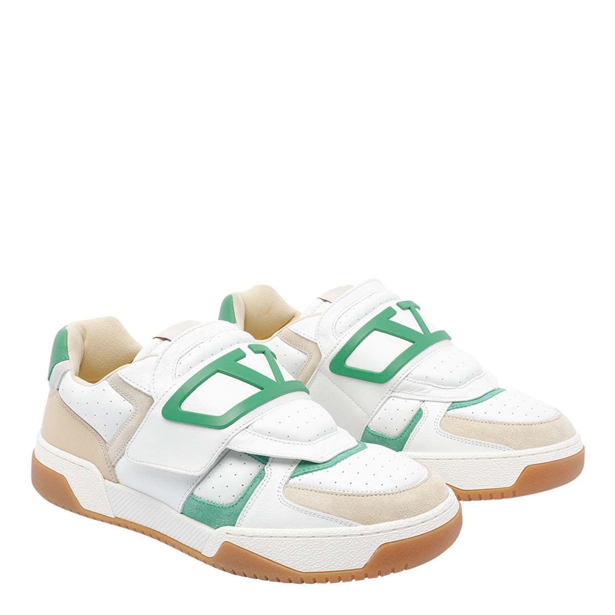 Valentino Garavani Sneakers White Calf Leather/rubber Sole
