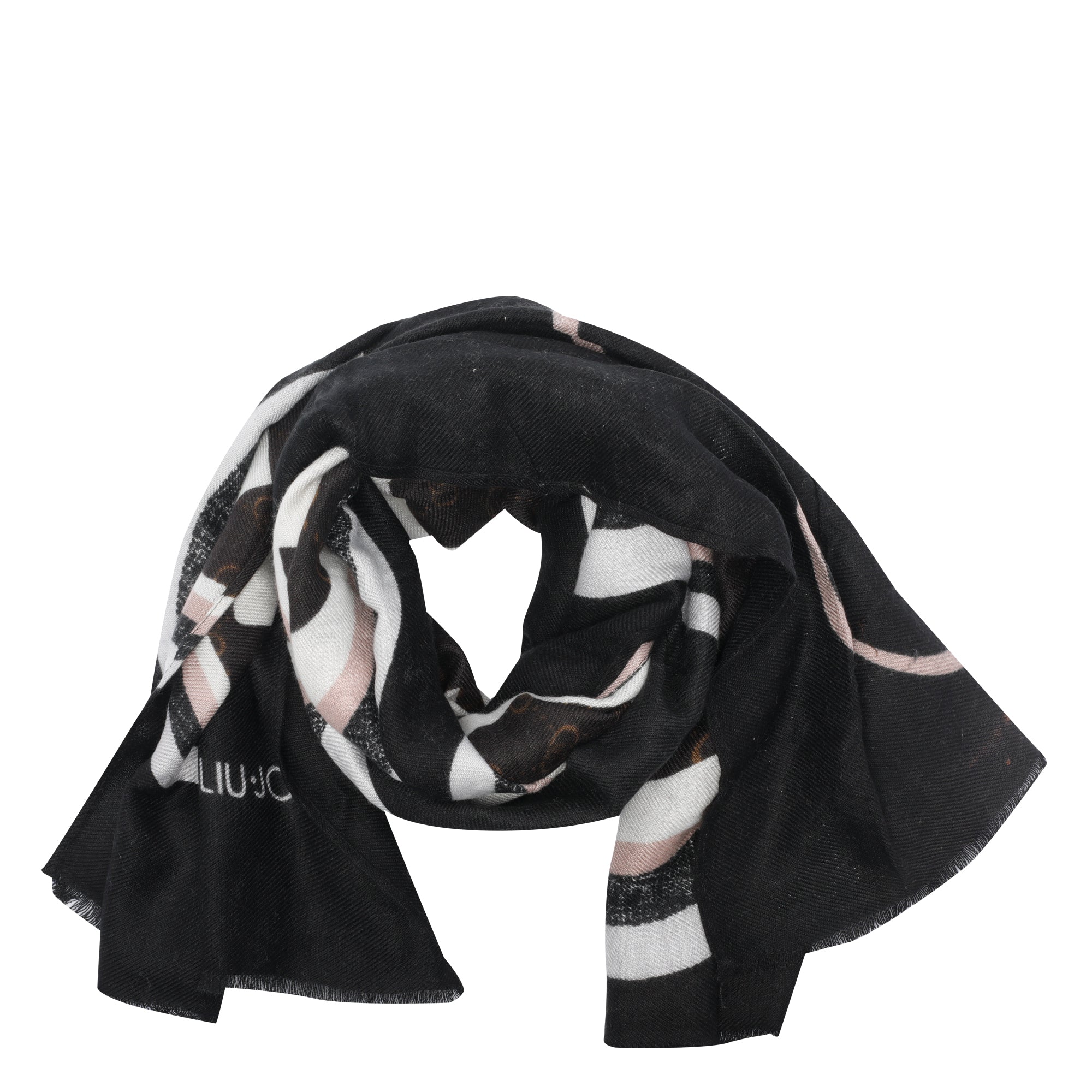 Liu Jo Scarfs Black Viscose