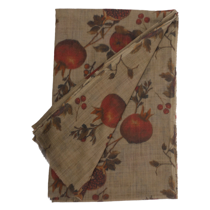 Uma Wang Scarfs Green Virgin Wool