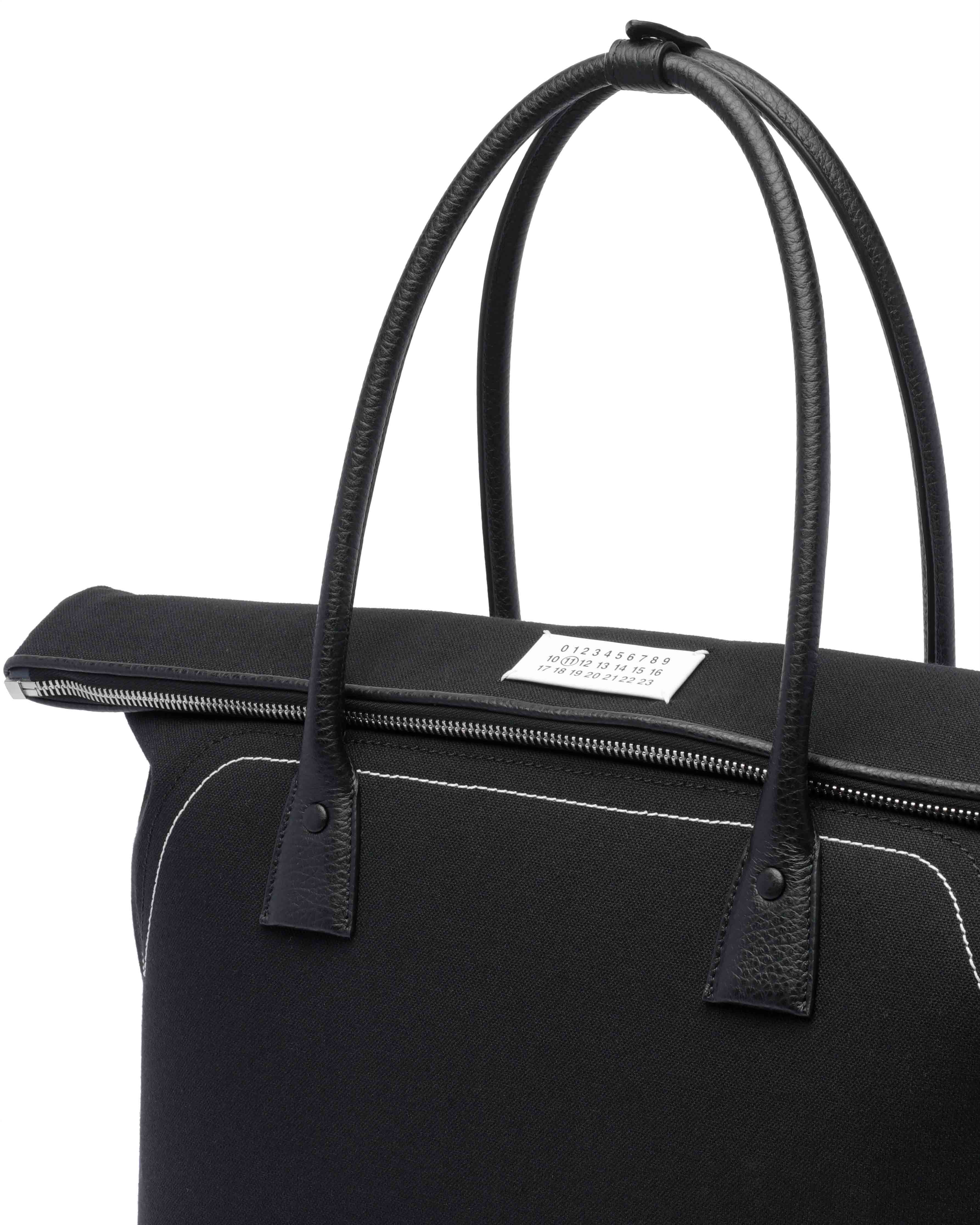 Maison Margiela Bags Black Fabric Calf Leather