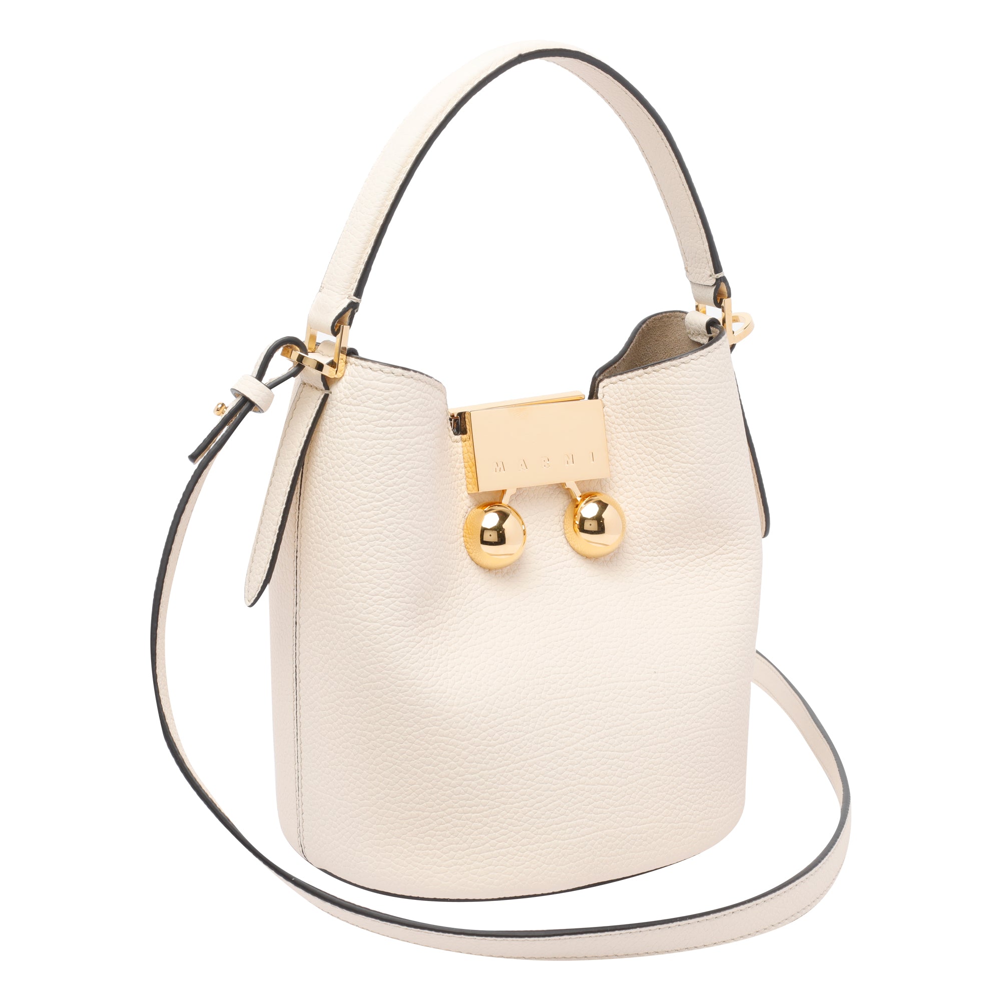 Marni Bags White Calf Leather