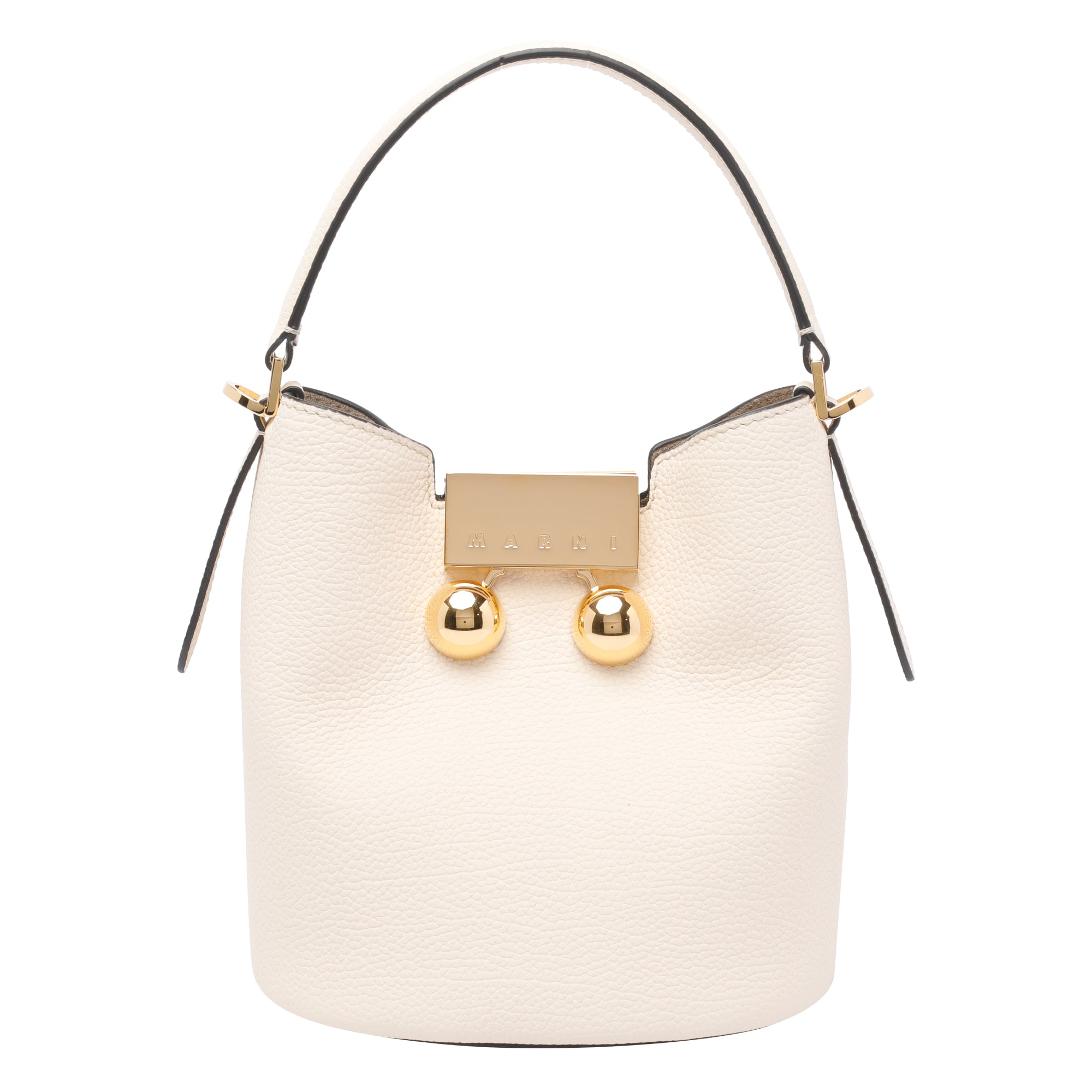 Marni Bags White Calf Leather