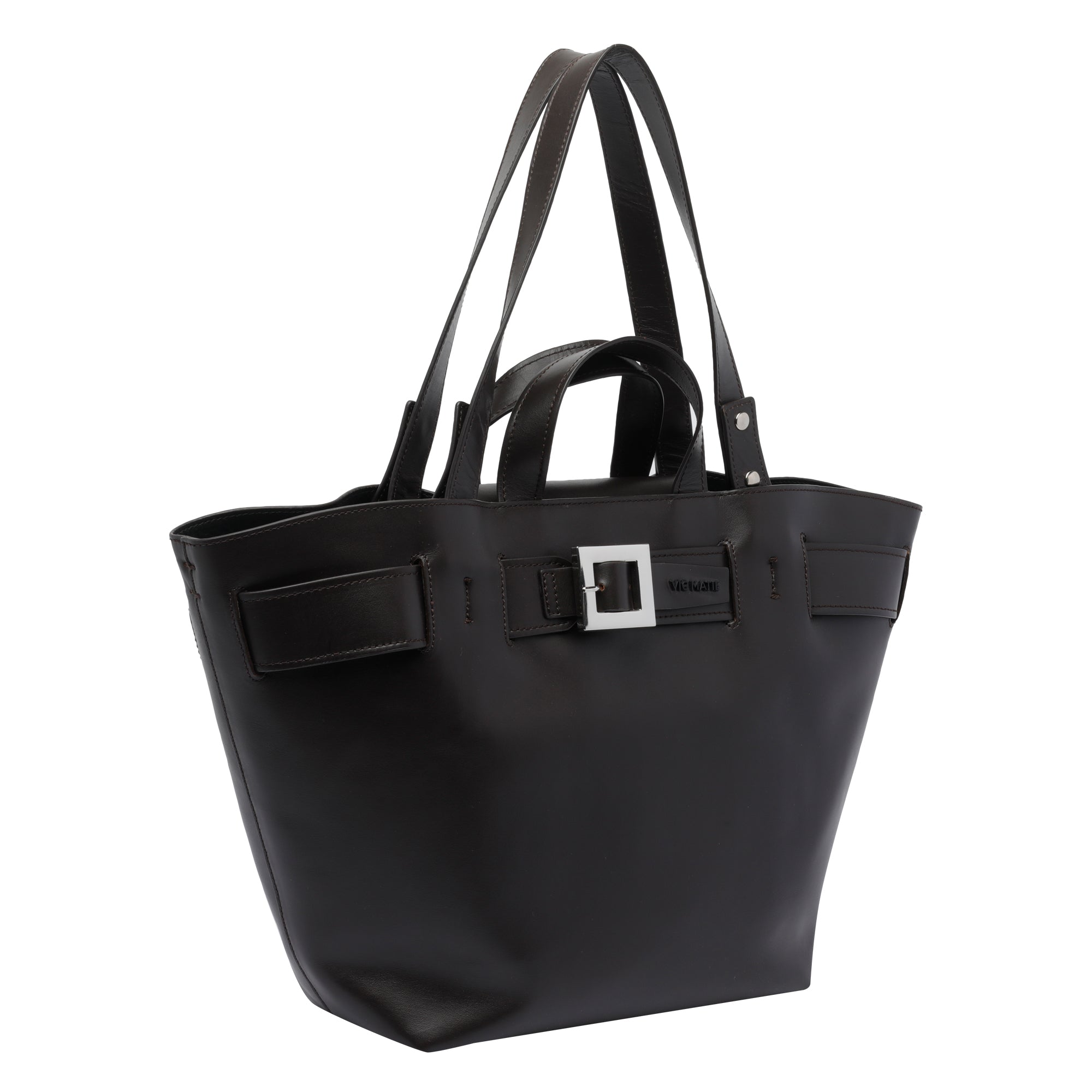 Vic Matie Bags Brown Calf Leather