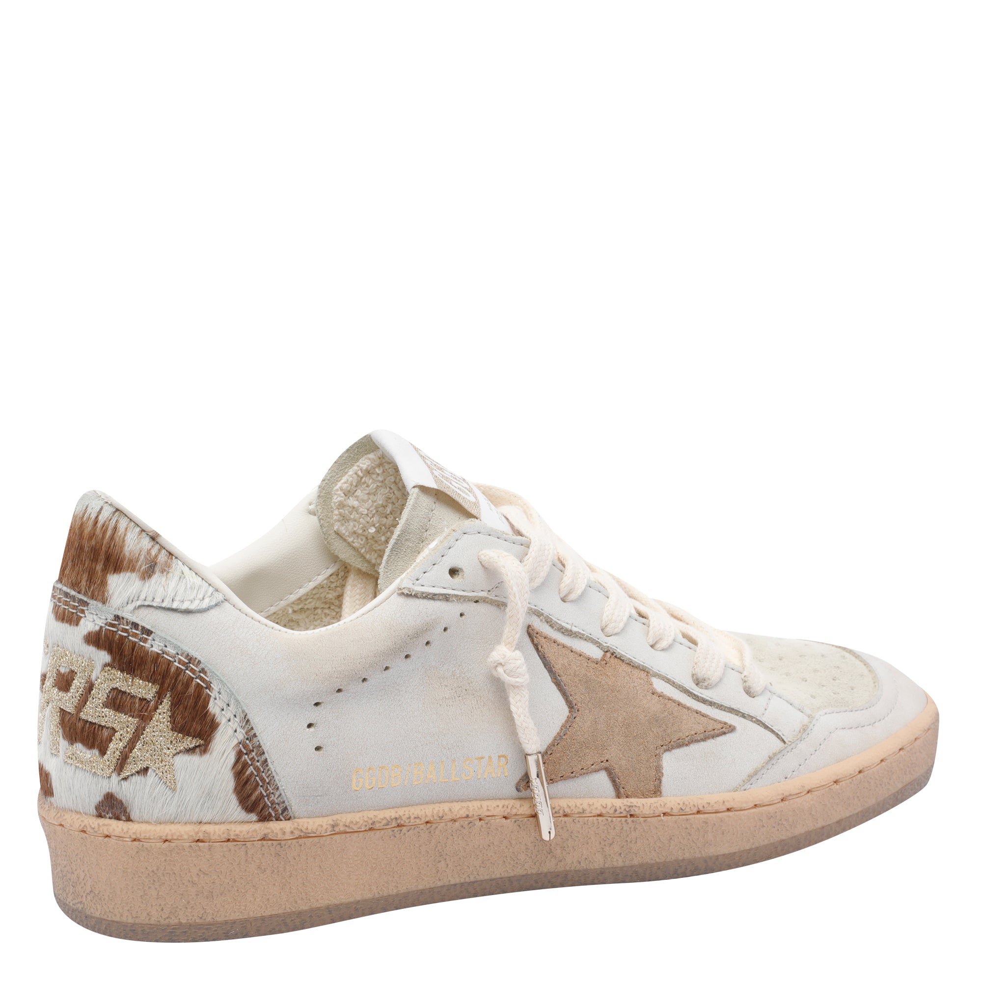 Golden Goose Sneakers White Calf Leather