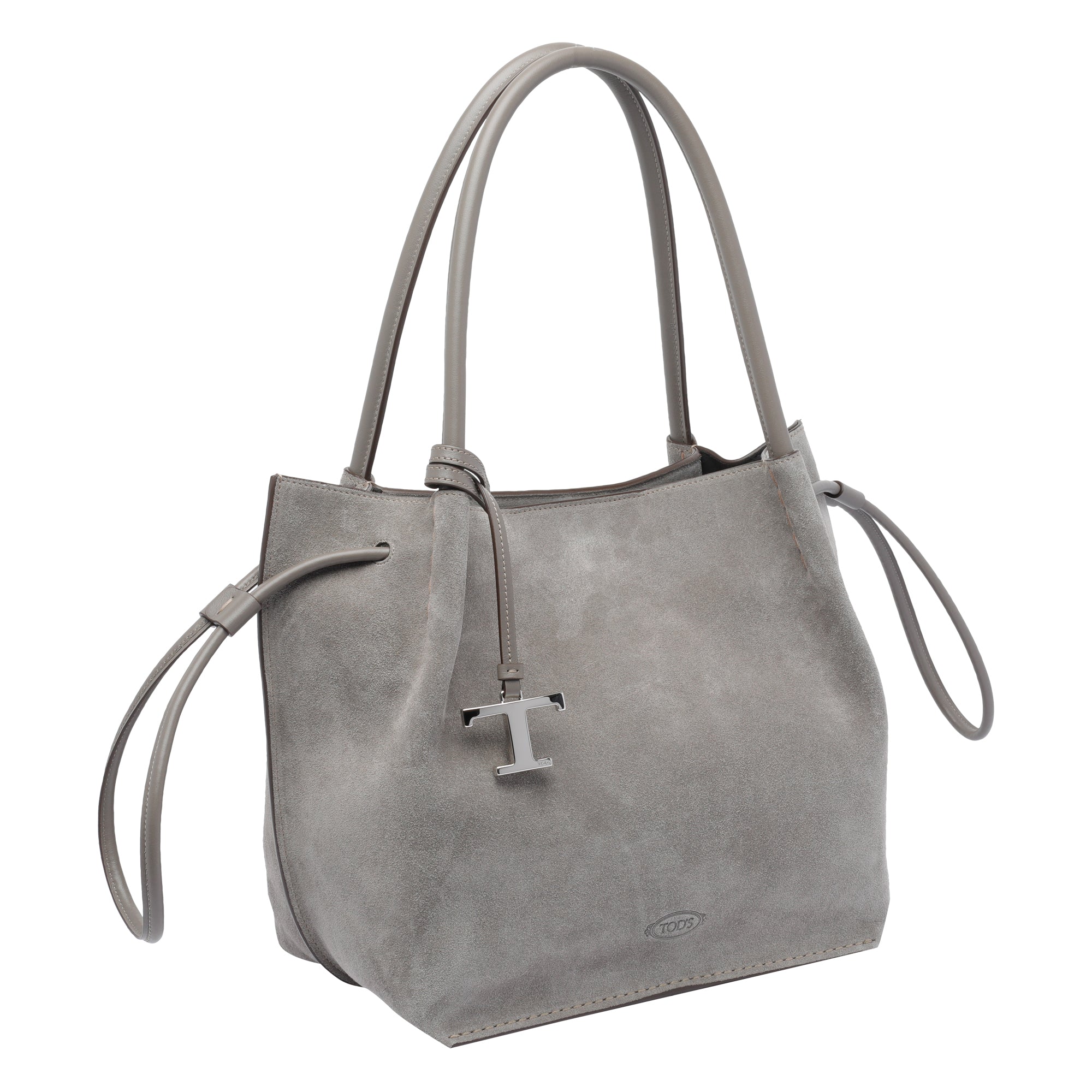 Tods Bags Grey Calf Leather