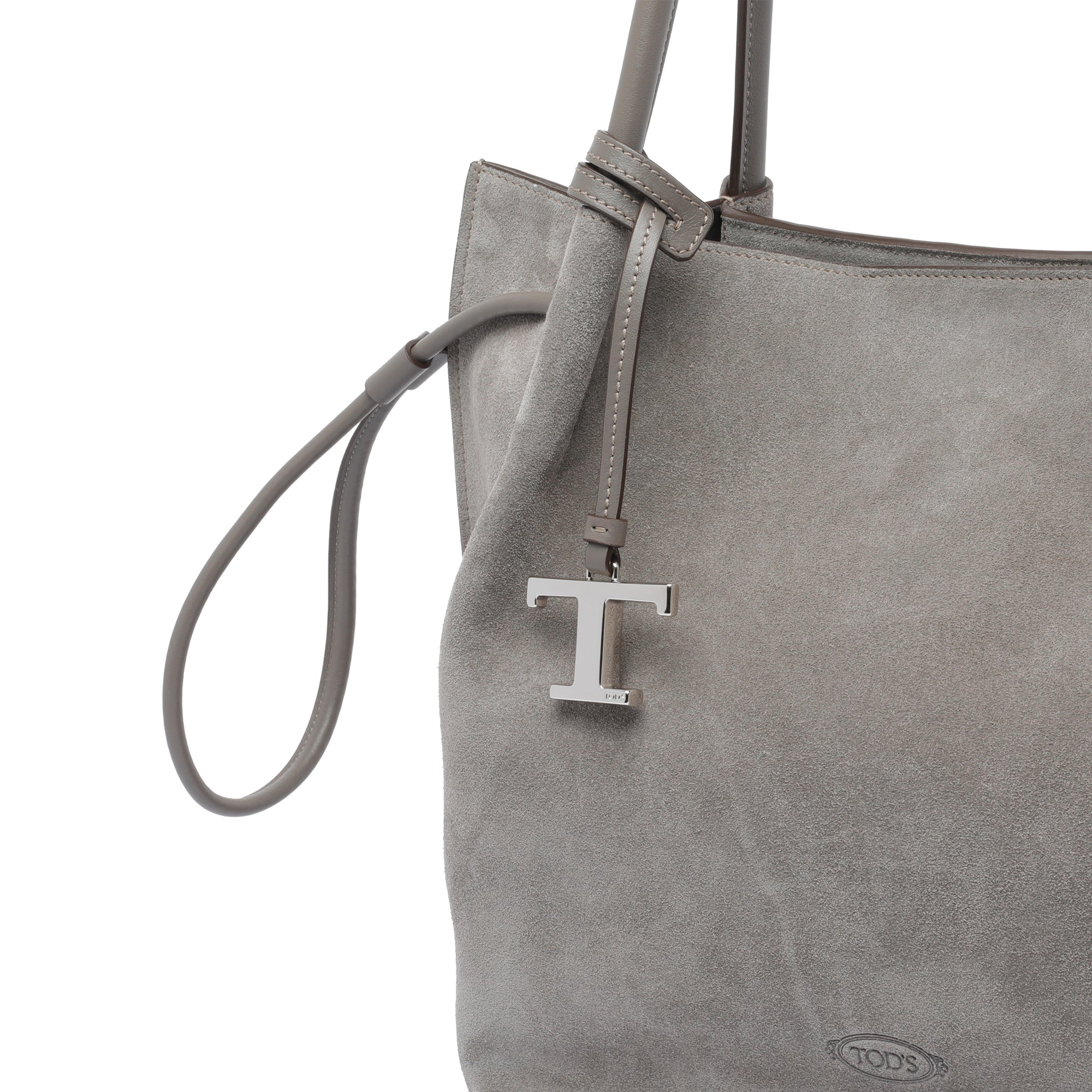 Tods Bags Grey Calf Leather