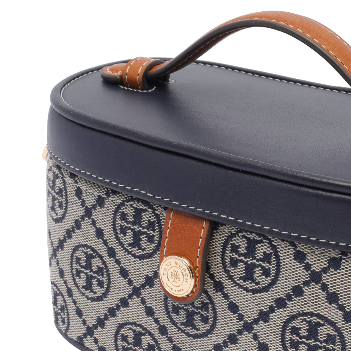 Tory Burch Accessories Blue Calf Leather Fabric
