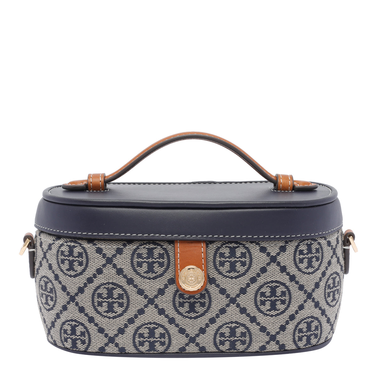 Tory Burch Accessories Blue Calf Leather Fabric
