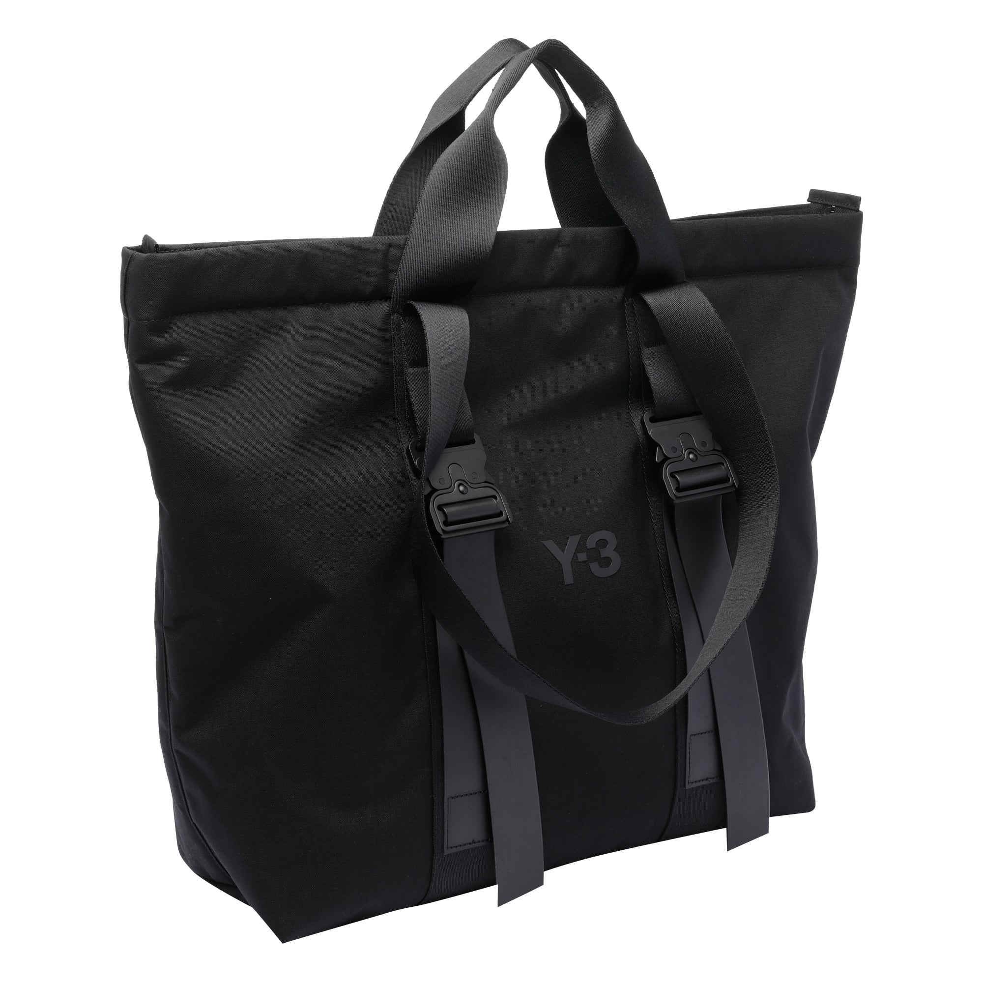 Y-3 Bags Black Polyurethane