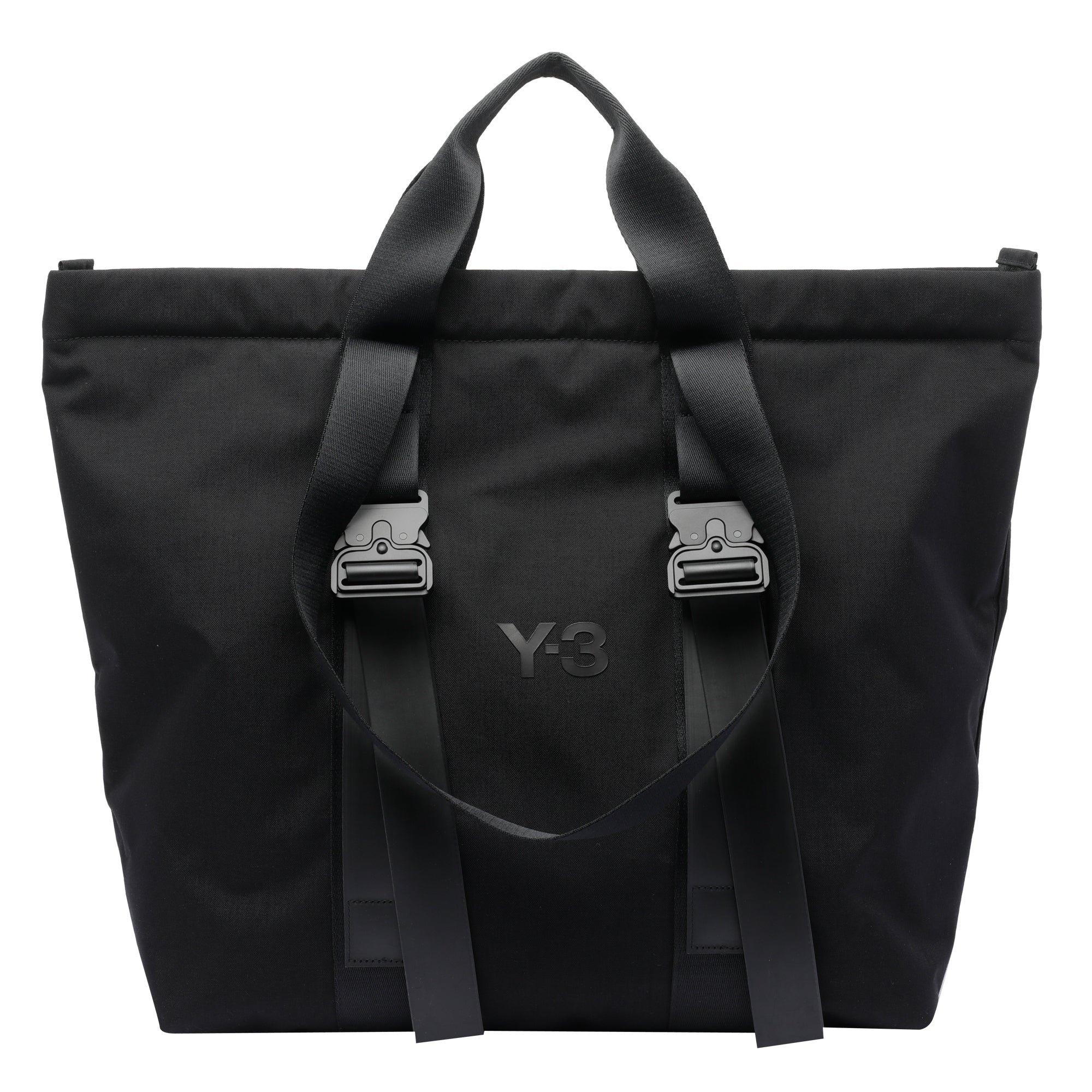 Y-3 Bags Black Polyurethane