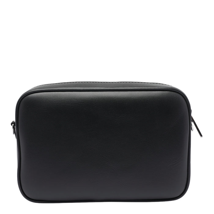 Fendi Bags Black Calf Leather Canvas Ff