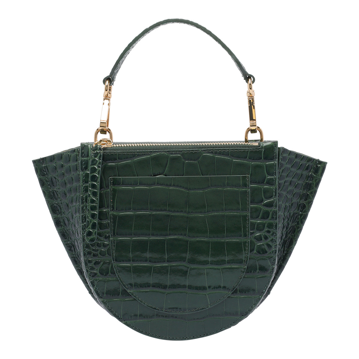 Wandler Bags Green Calf Leather