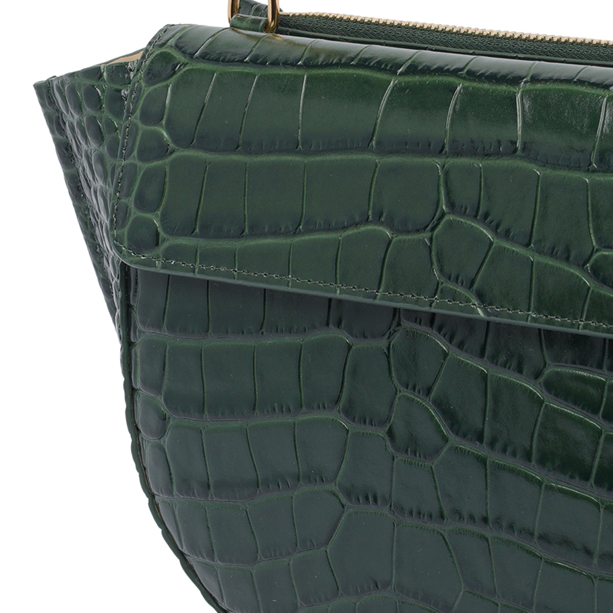 Wandler Bags Green Calf Leather