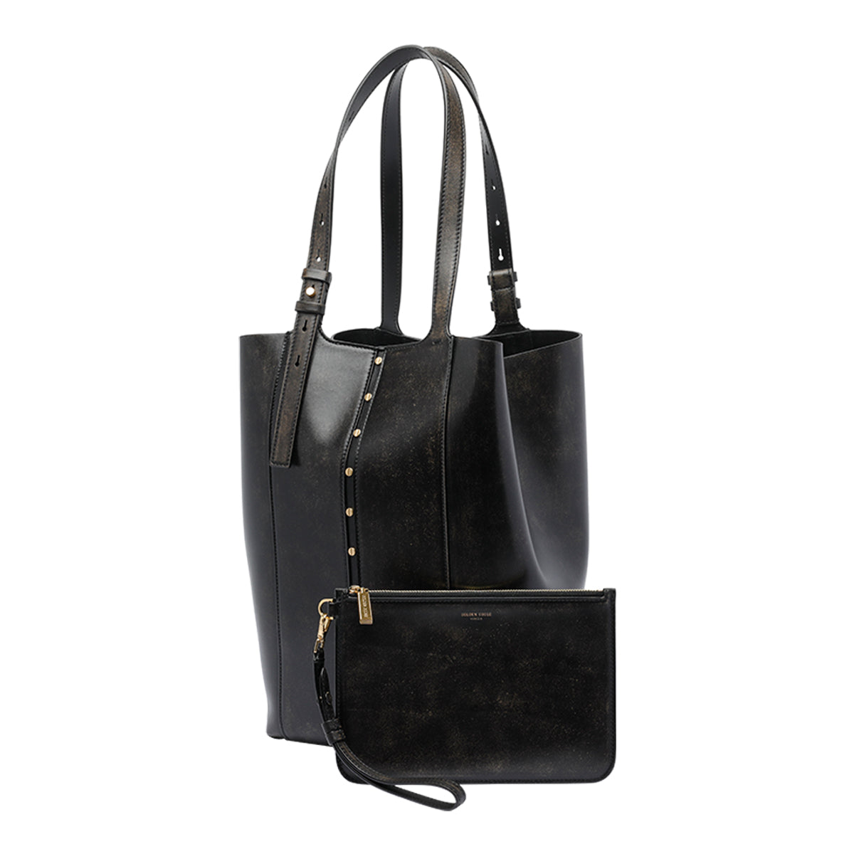 Golden Goose Bags Black Calf Leather