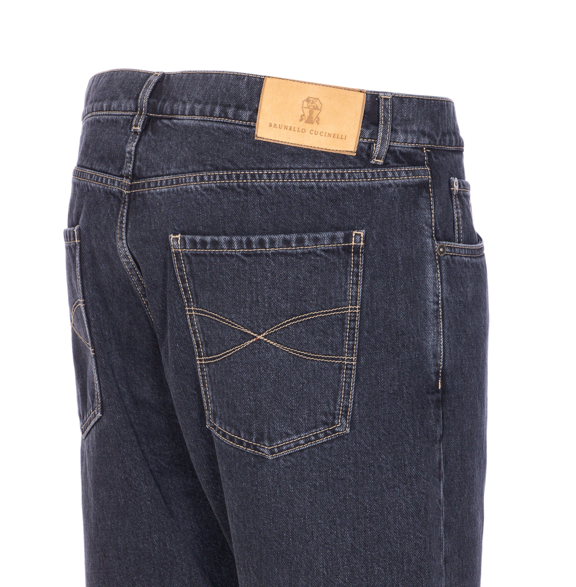 Brunello Cucinelli Trousers Blue Cotton