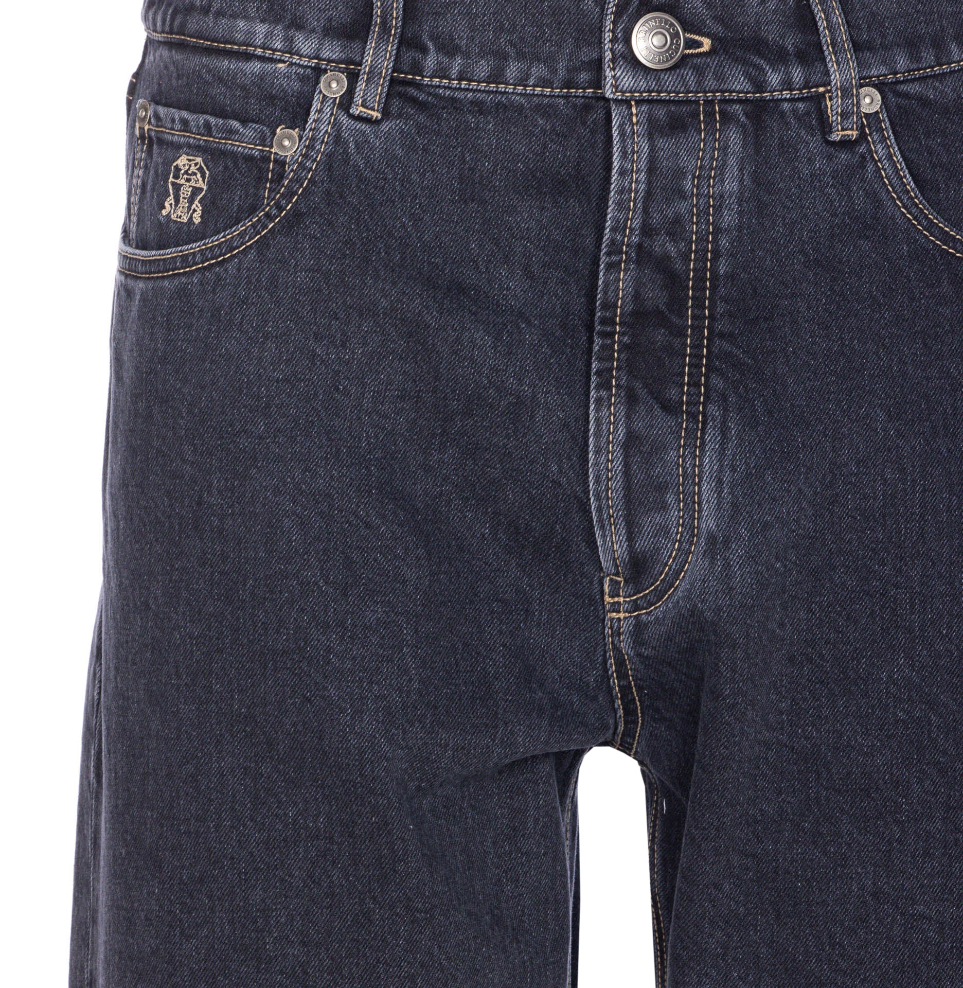 Brunello Cucinelli Trousers Blue Cotton
