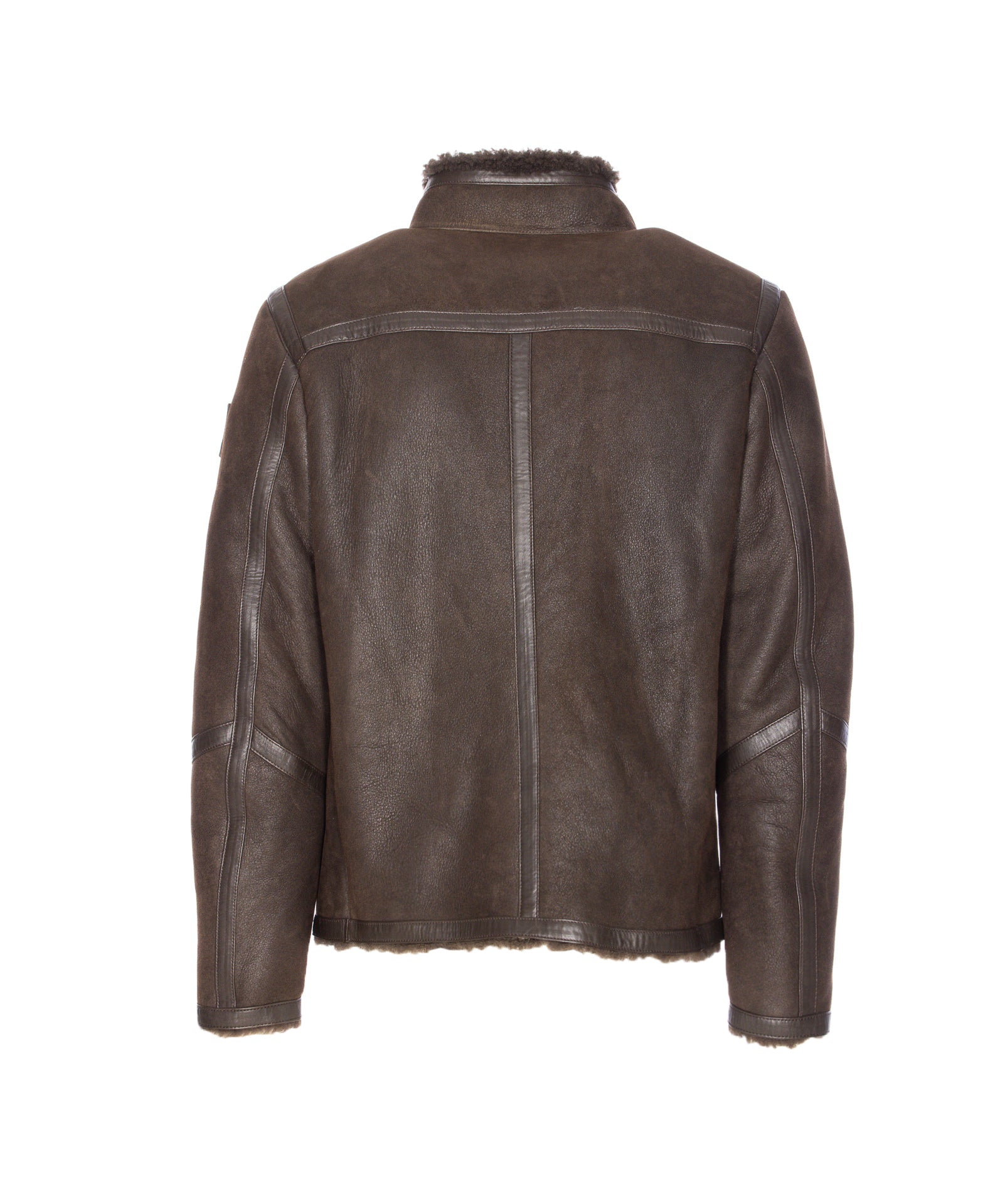 Belstaff Jackets Brown Real Fur
