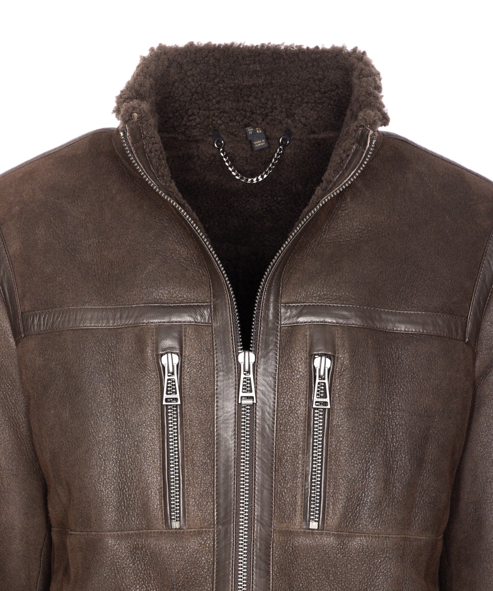 Belstaff Jackets Brown Real Fur