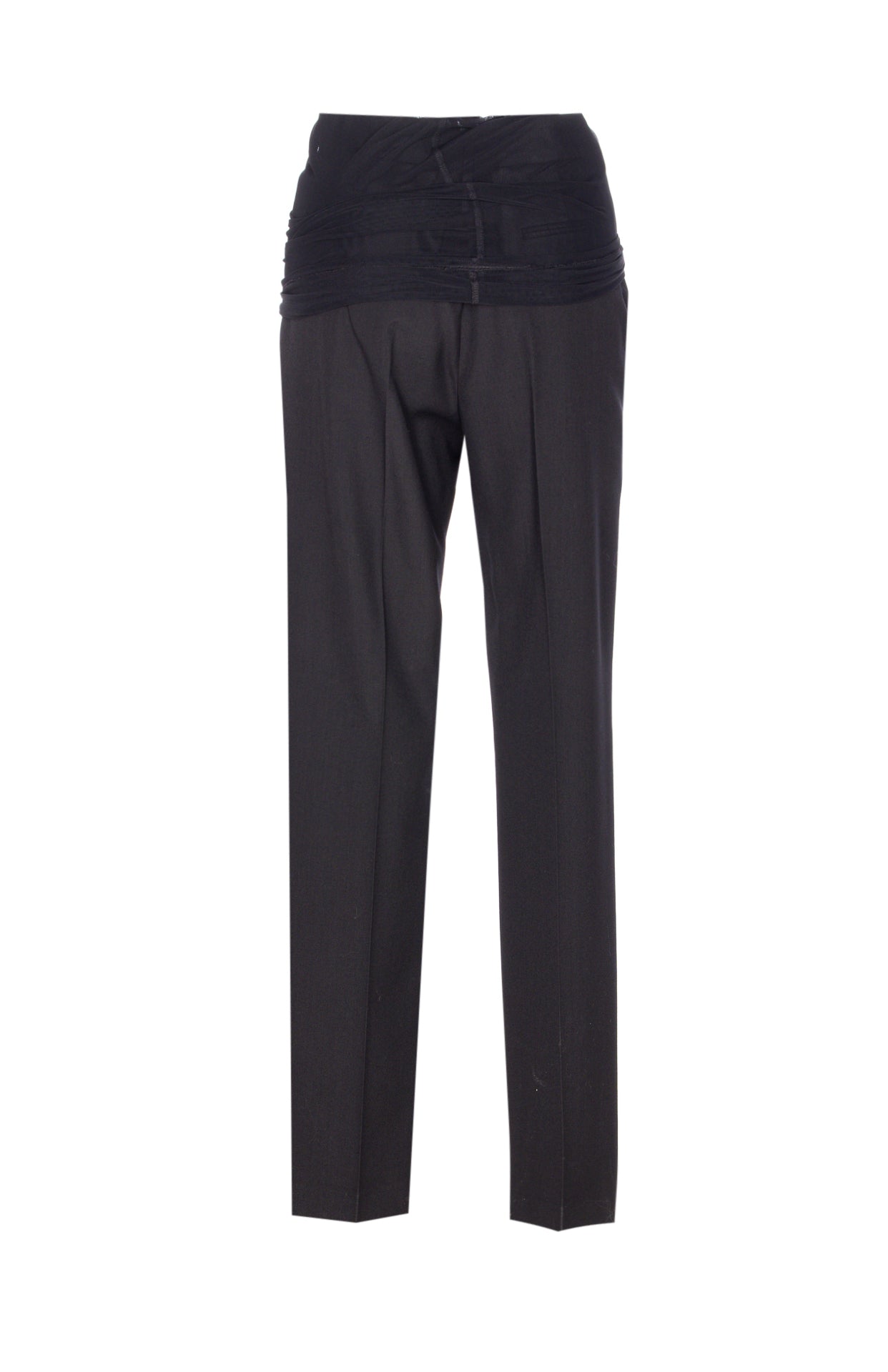 MM6 Maison Margiela Trousers Black Polyester