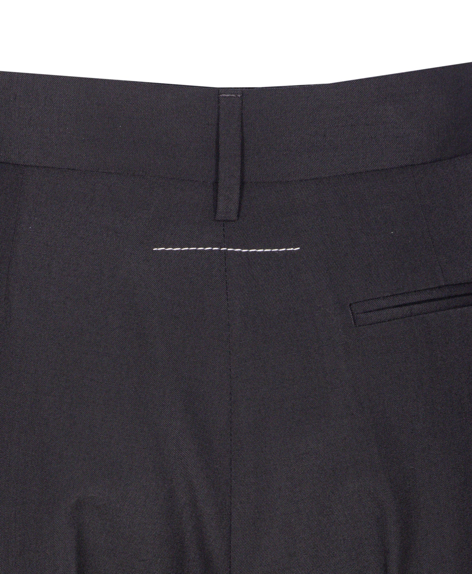 MM6 Maison Margiela Trousers Black Polyester