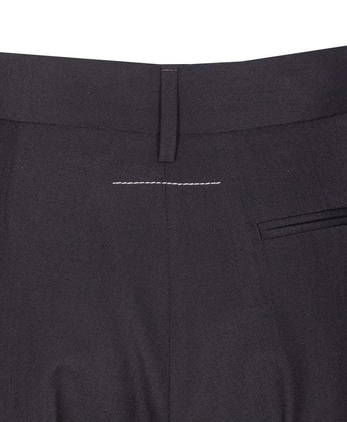 MM6 Maison Margiela Trousers Black Polyester