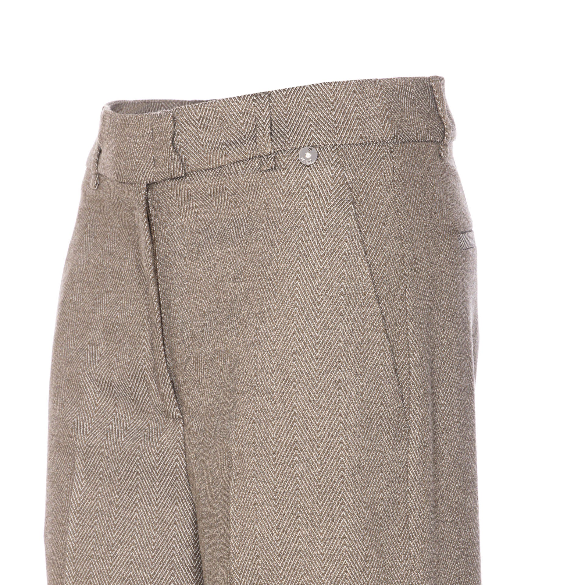 Liu Jo Trousers Grey Polyester