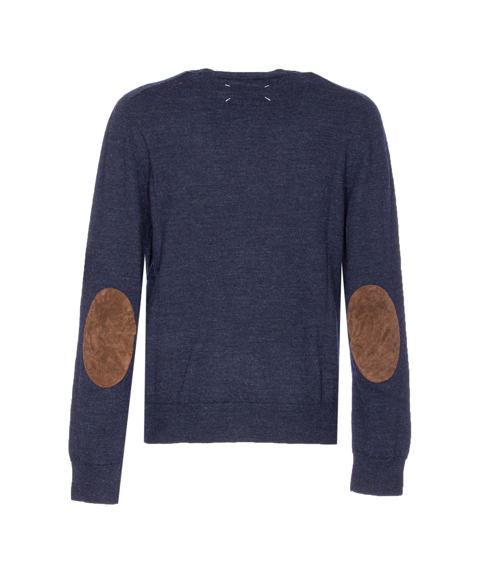 Maison Margiela Sweaters Blue Wool