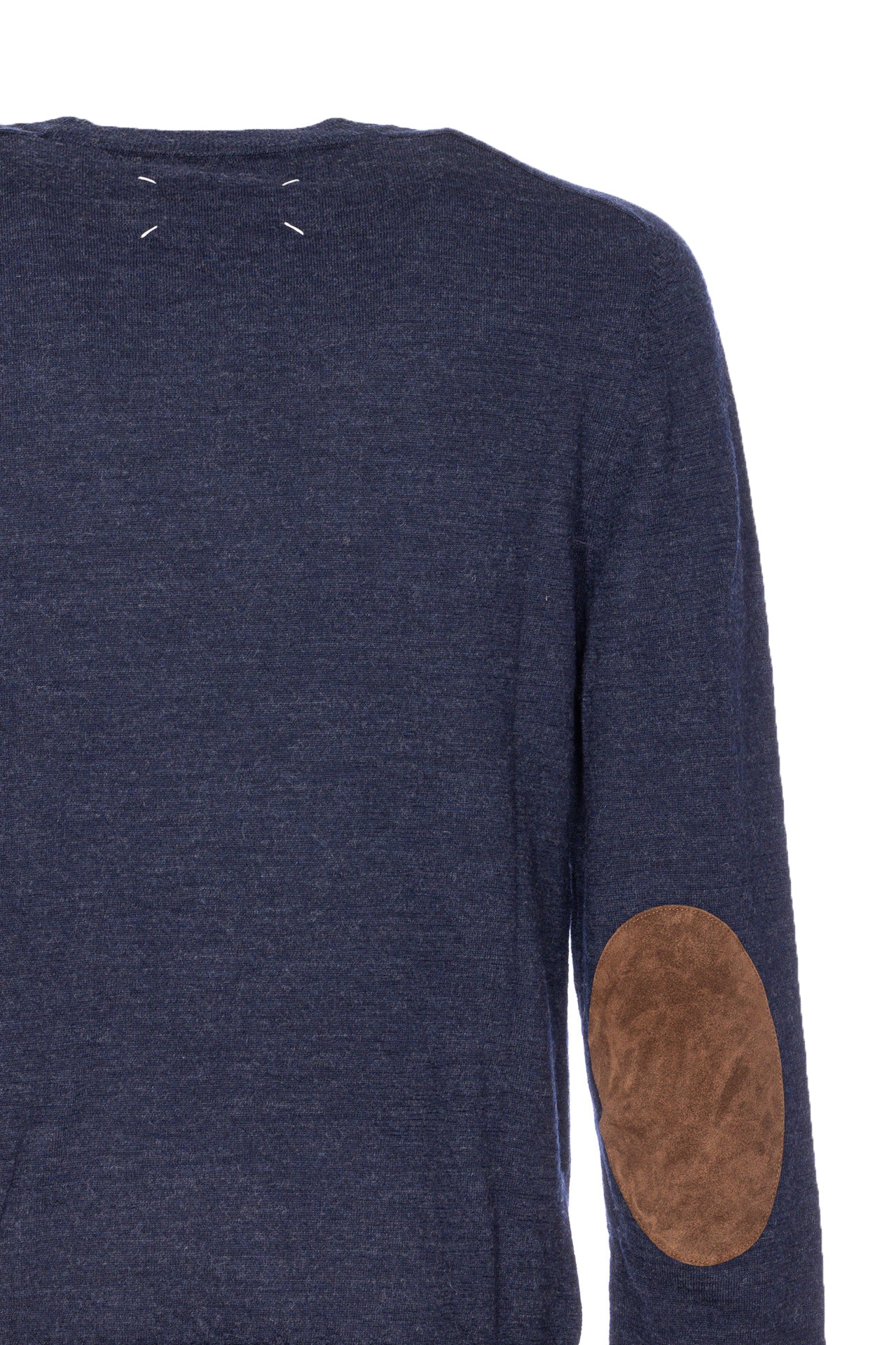 Maison Margiela Sweaters Blue Wool