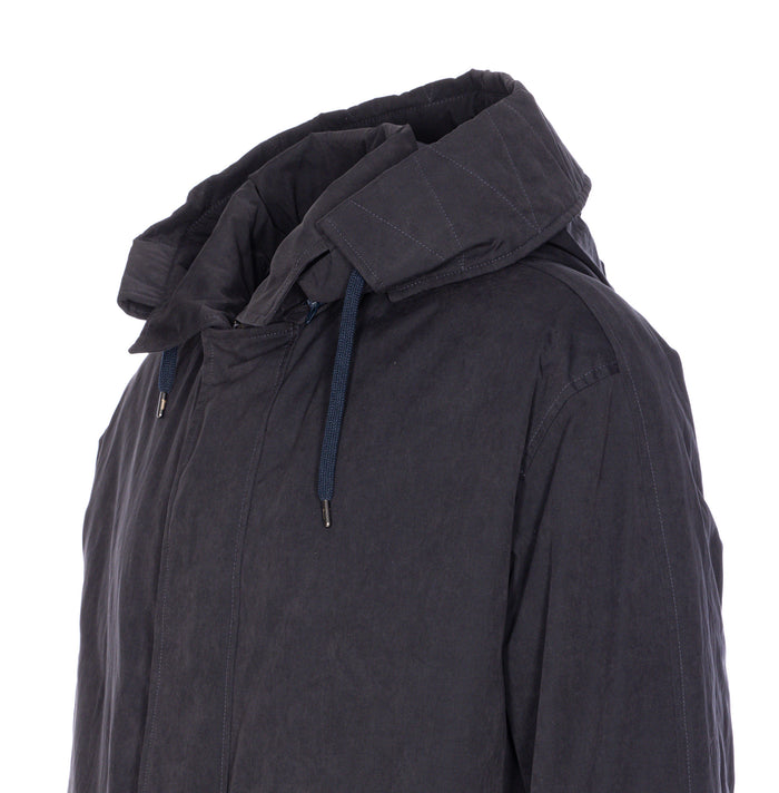 Herno Jackets Blue Cotton