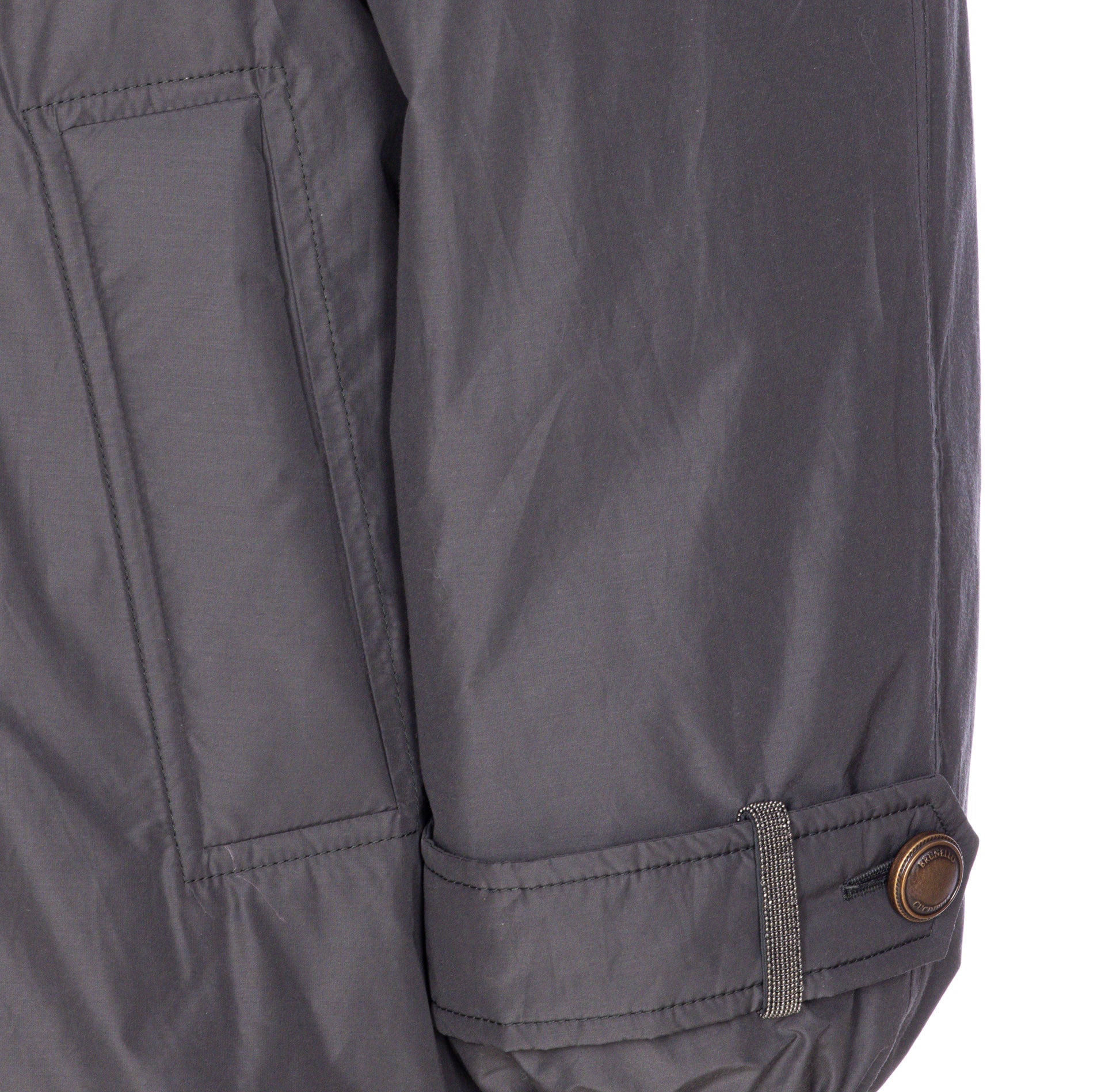 Brunello Cucinelli Coats Grey Polyester