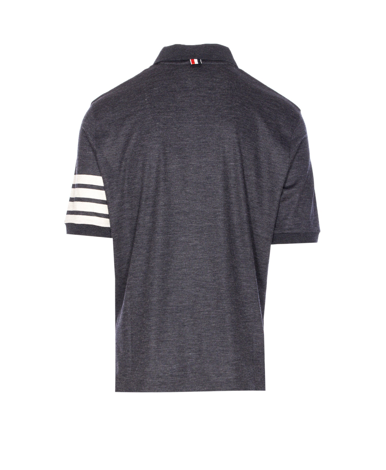 Thom Browne T-Shirts And Polos Grey Virgin Wool
