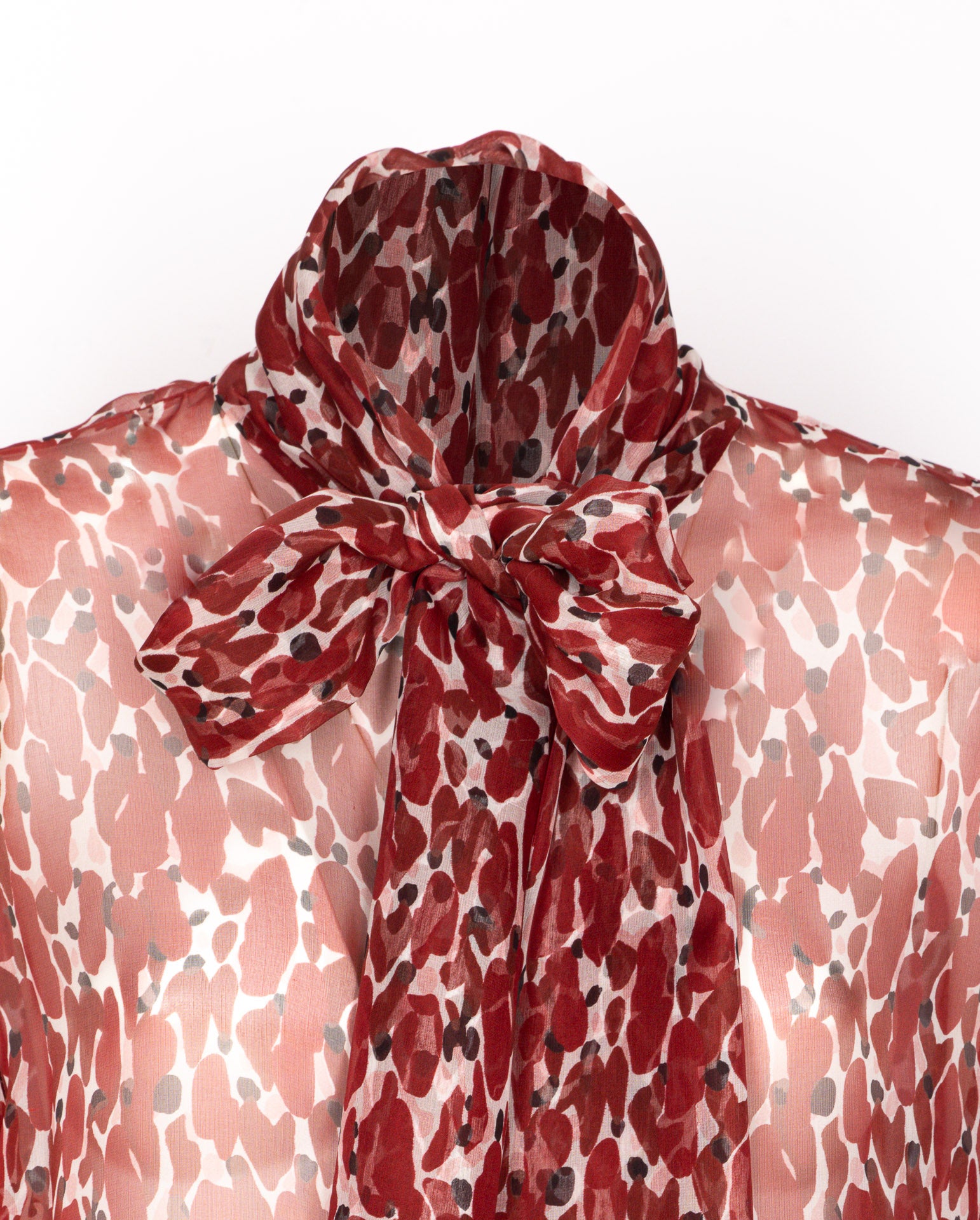 Saint Laurent Shirts Pink Silk