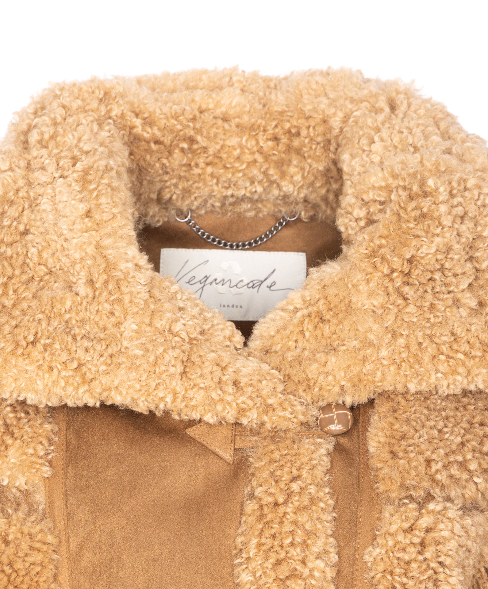 Vegancode Jackets Beige Polyester
