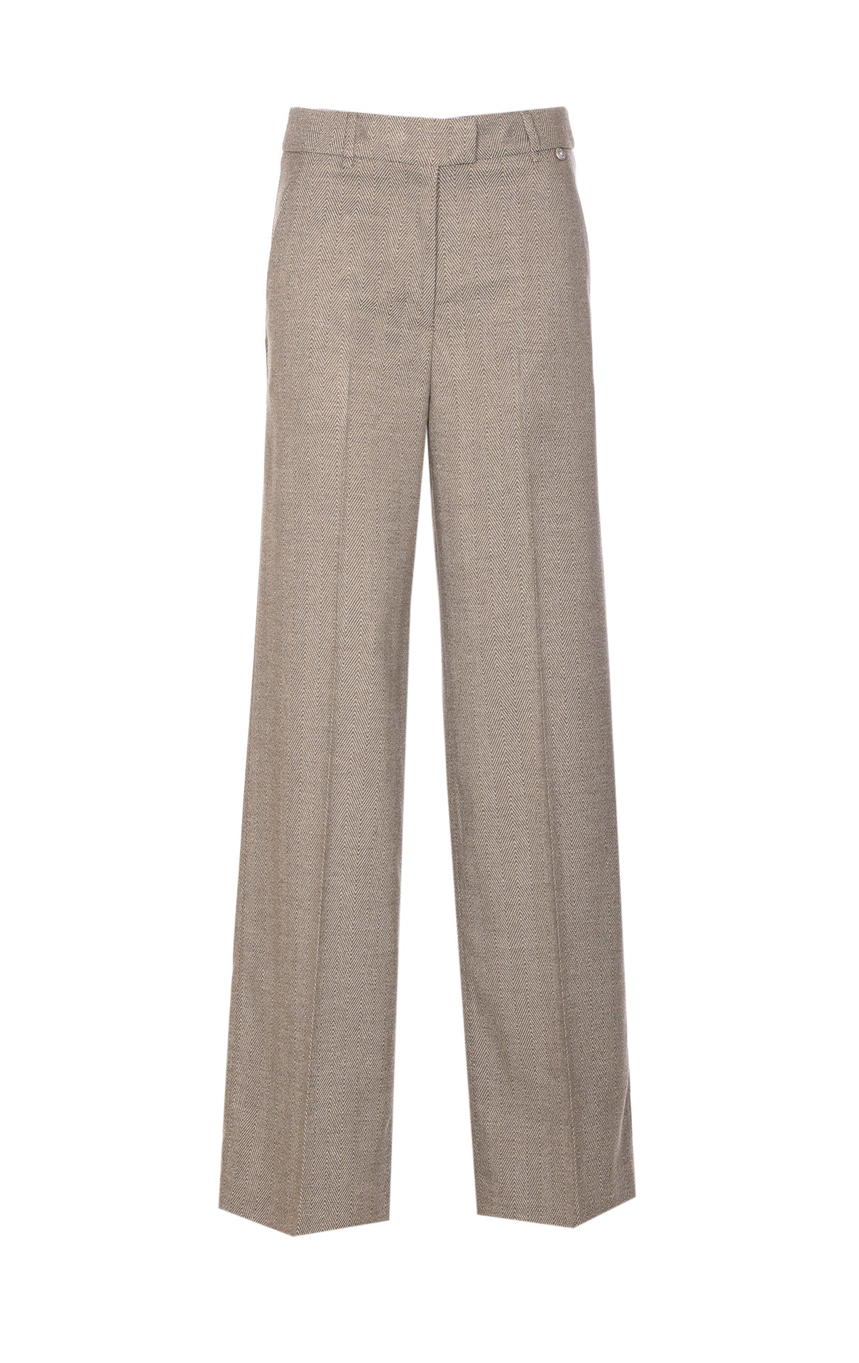Liu Jo Trousers Grey Polyester