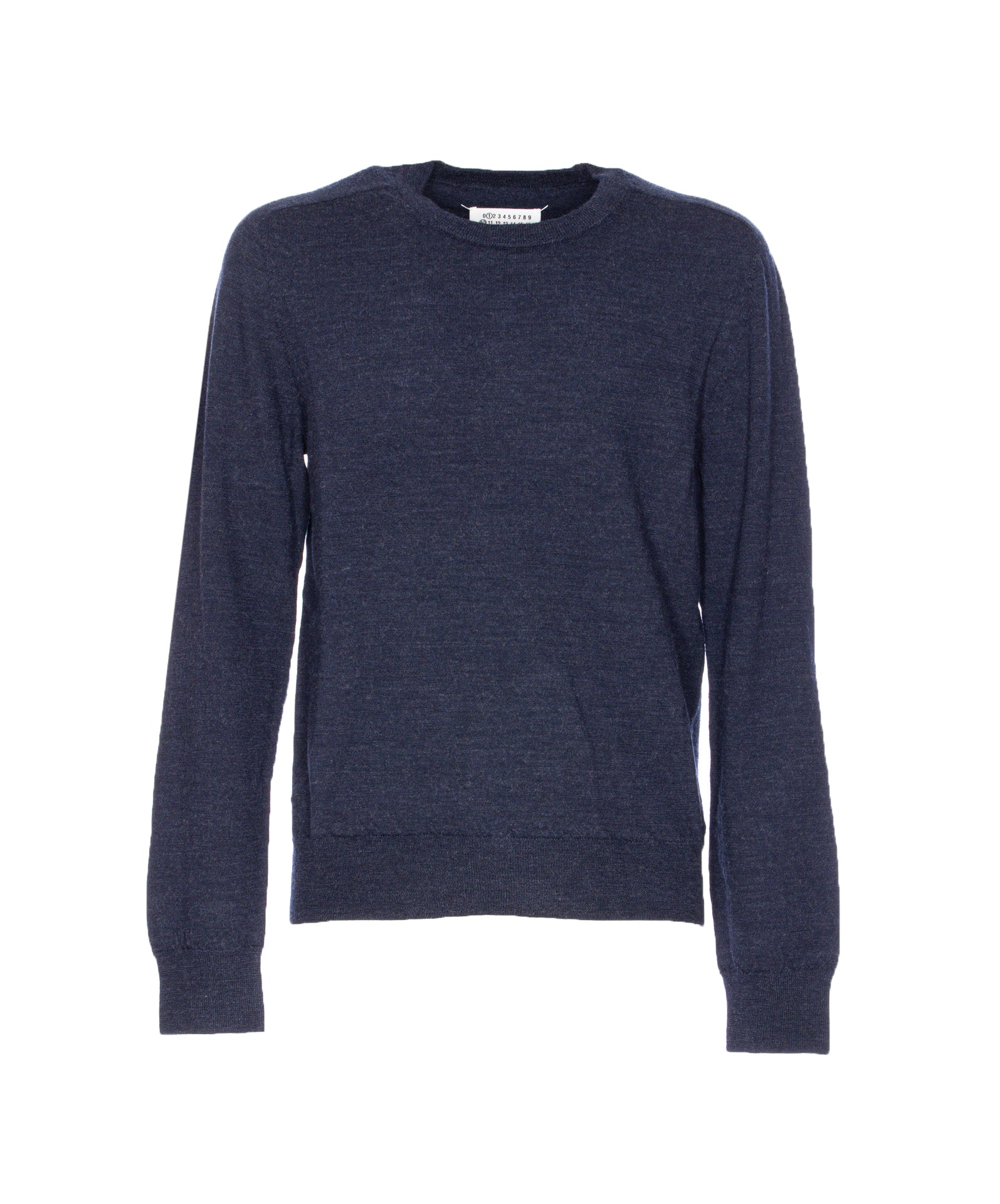Maison Margiela Sweaters Blue Wool