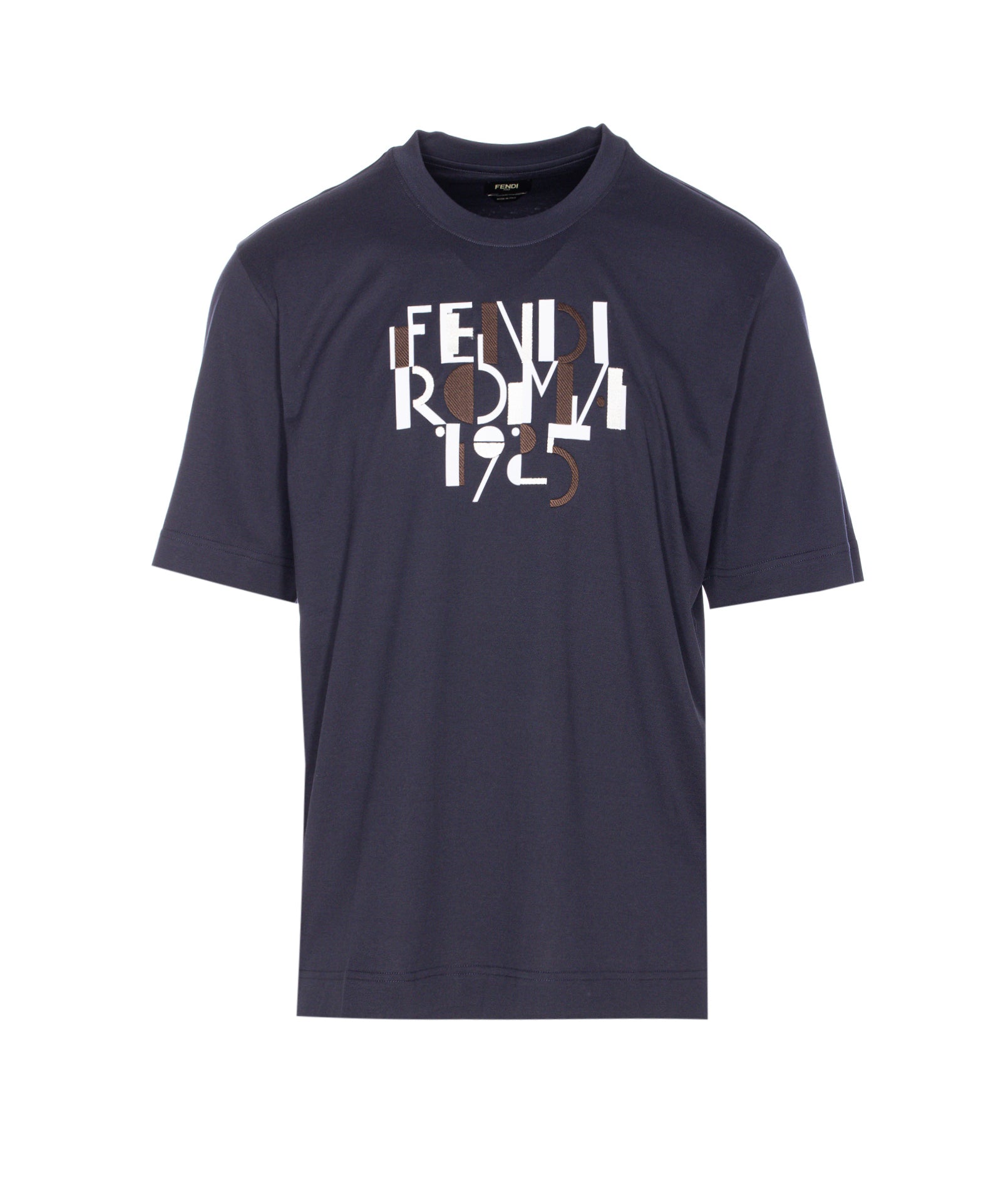 Fendi T-shirts and Polos Blue Cotton